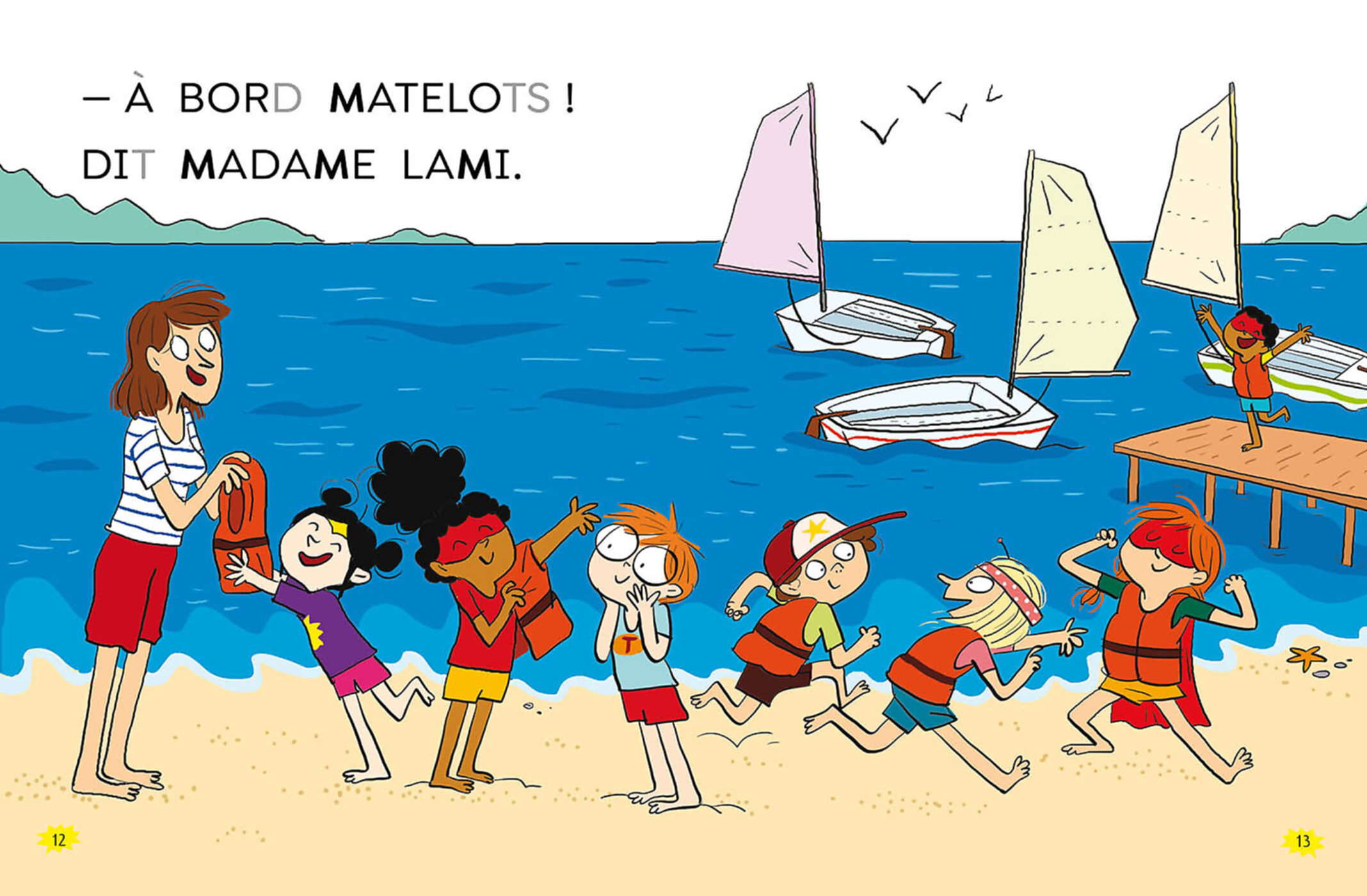 Les Héros De 1Re Primaire - Super Débutant - Sortie À La Mer