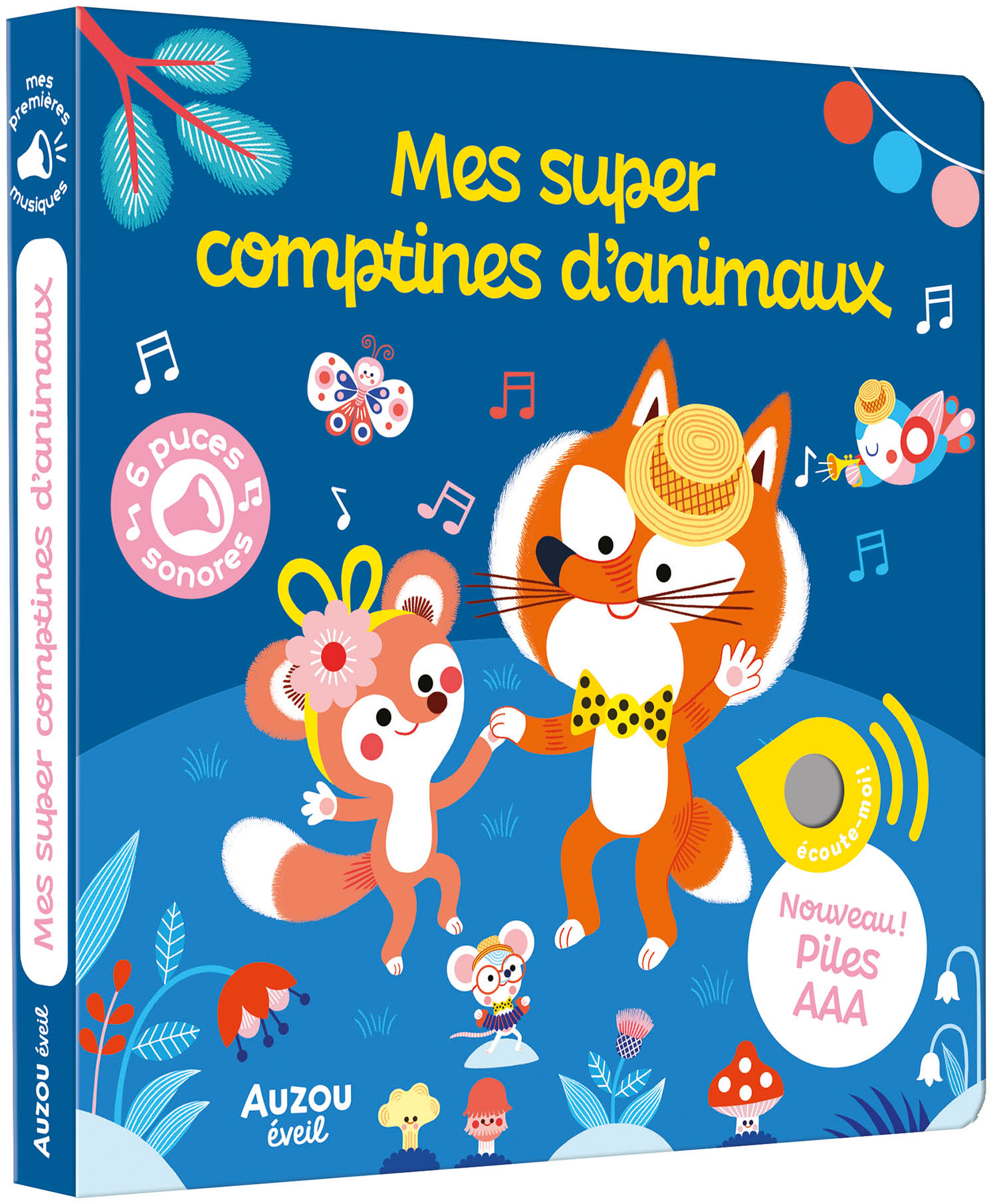 Mes Premiers Sonores - Mes Super Comptines D'animaux Mes Premiers Sonores - Mes Super Comptines D'animaux