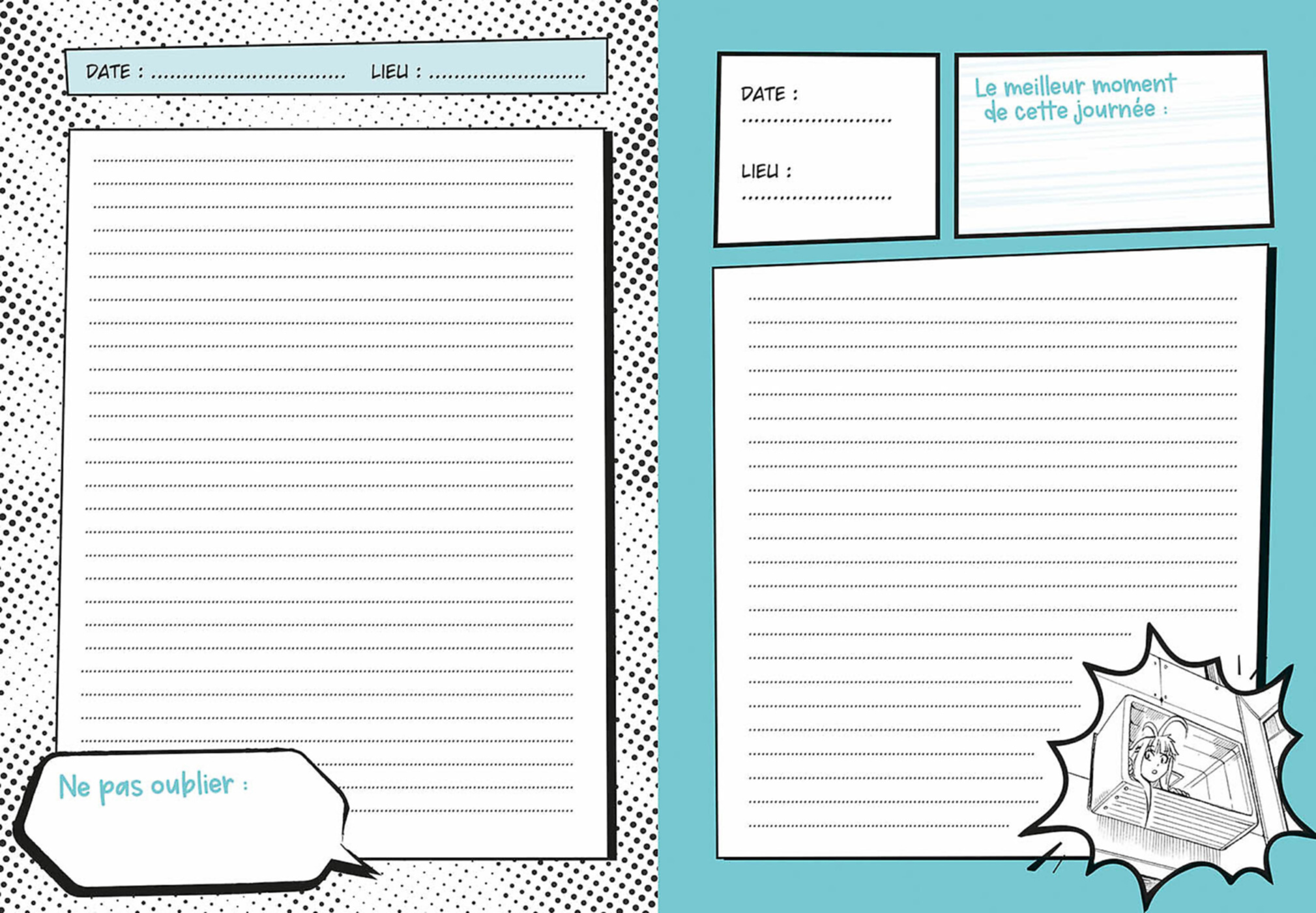 Mon Carnet Top Secret - Manga