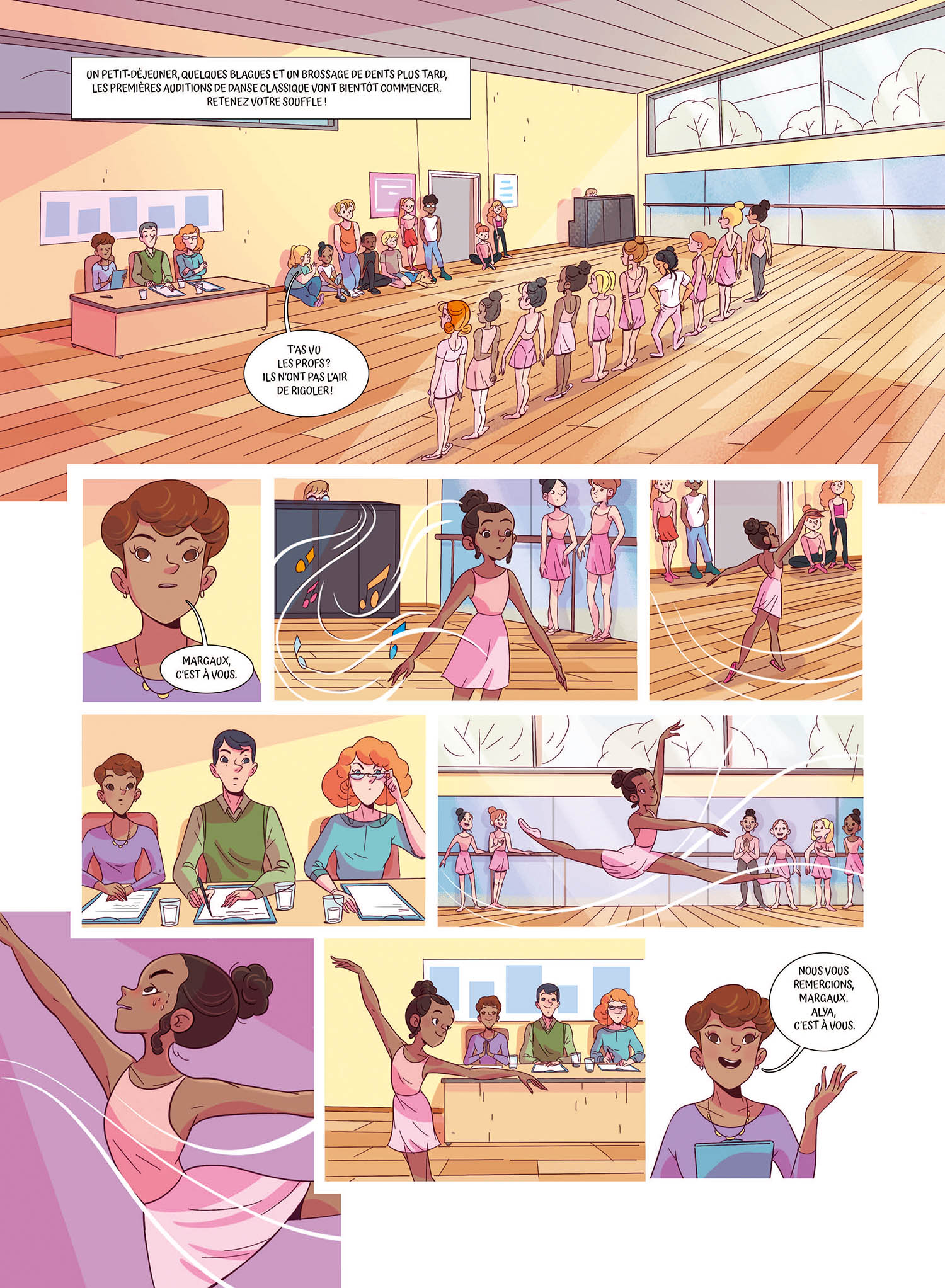 La Magie De La Danse - Tome 1 - Les Auditions