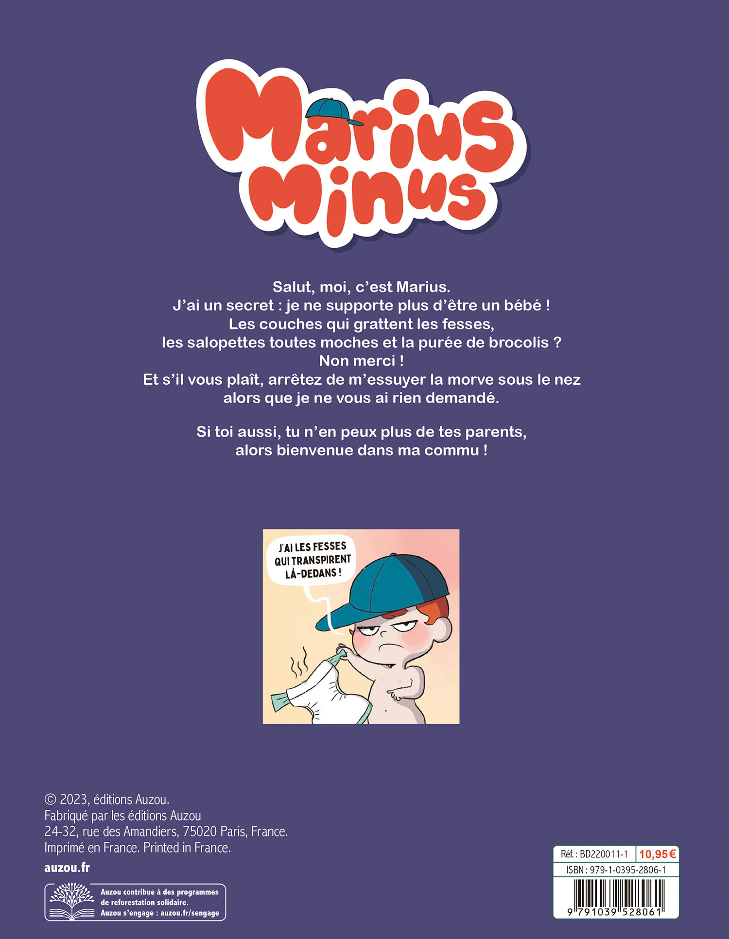 Marius Minus - Tome 1 - Bébé Beau Gosse