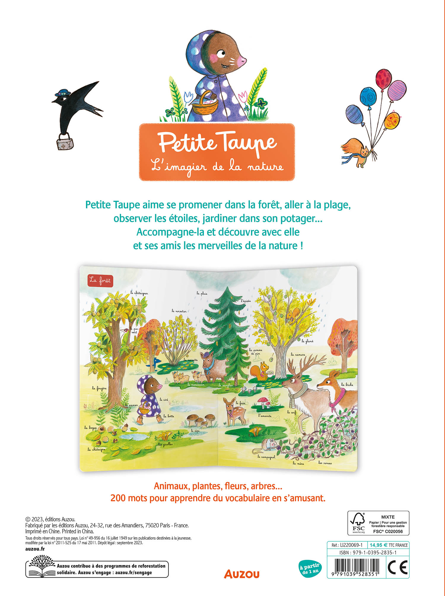 Petite Taupe - L'imagier De La Nature