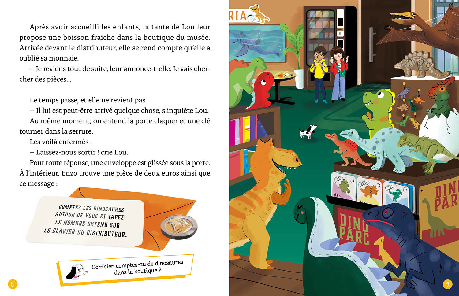 Mon Roman Énigme - Mes Premières Enquêtes : Le Musée Des Dinosaures