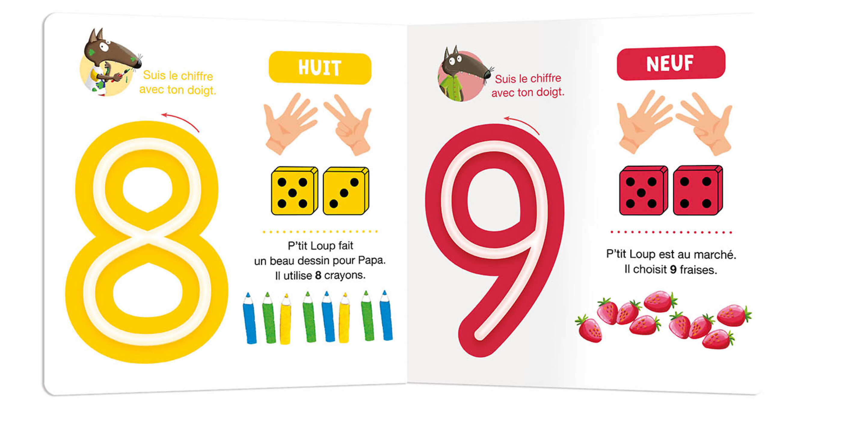 J'apprends Avec P'tit Loup - Les Chiffres