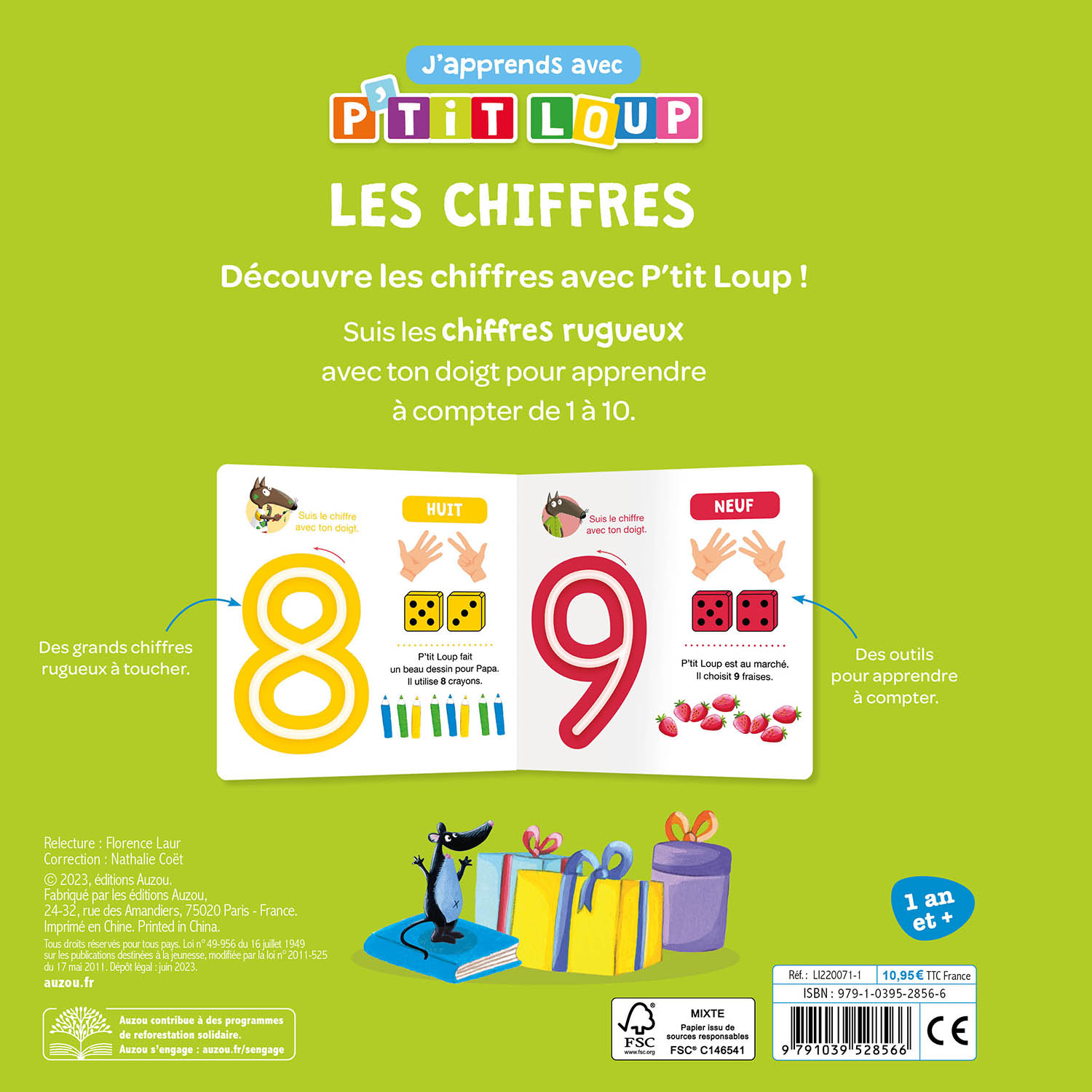 J'apprends Avec P'tit Loup - Les Chiffres