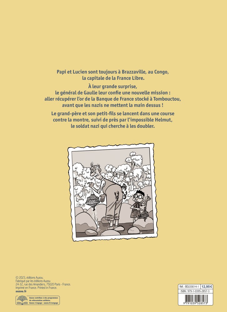 La Drôle De Guerre De Papi Et Lucien - Tome 3 - Mission : Sahara !