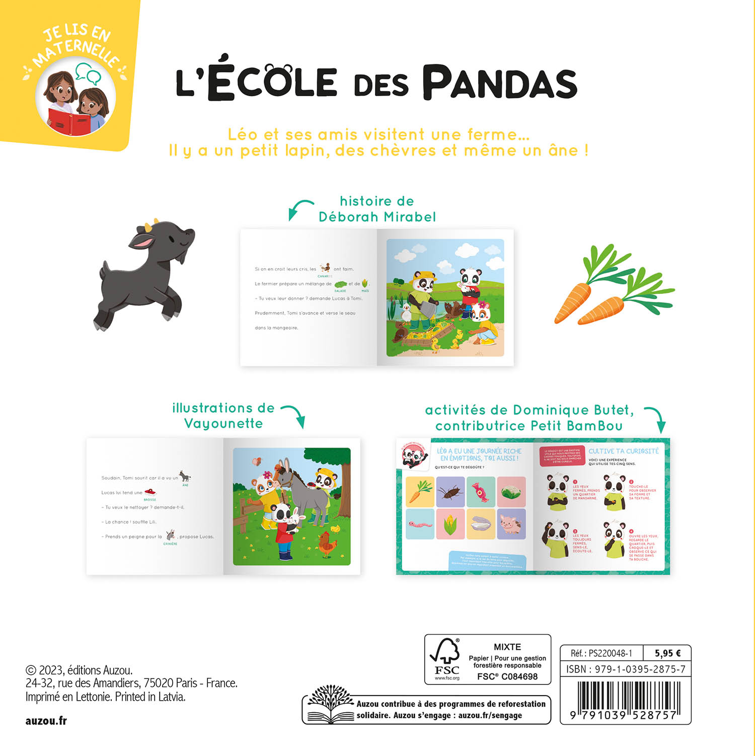 L'école Des Pandas - Une Journée À La Ferme
