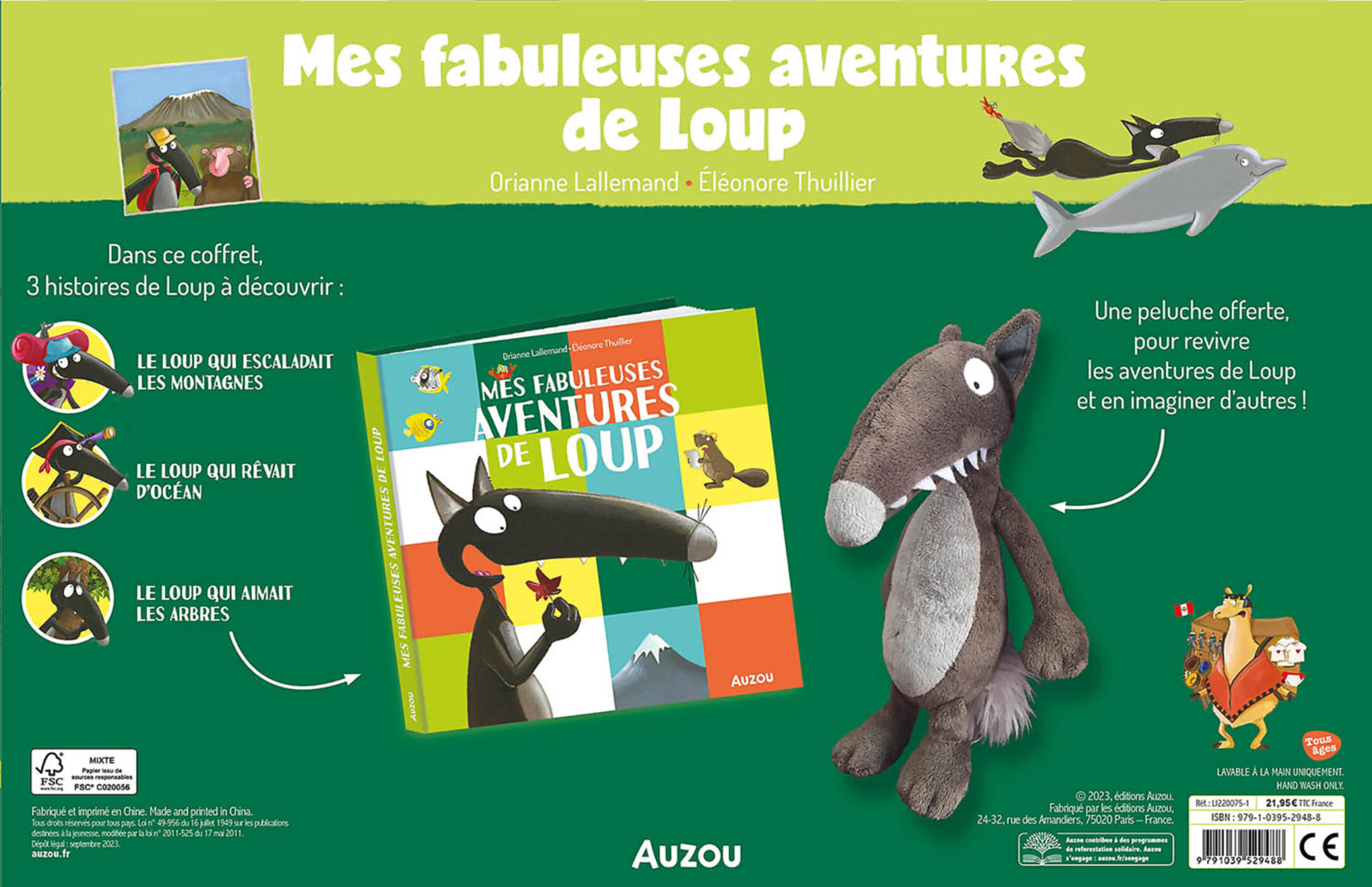 Coffret Loup - Mes Fabuleuses Aventures De Loup Coffret Loup - Mes Fabuleuses Aventures De Loup