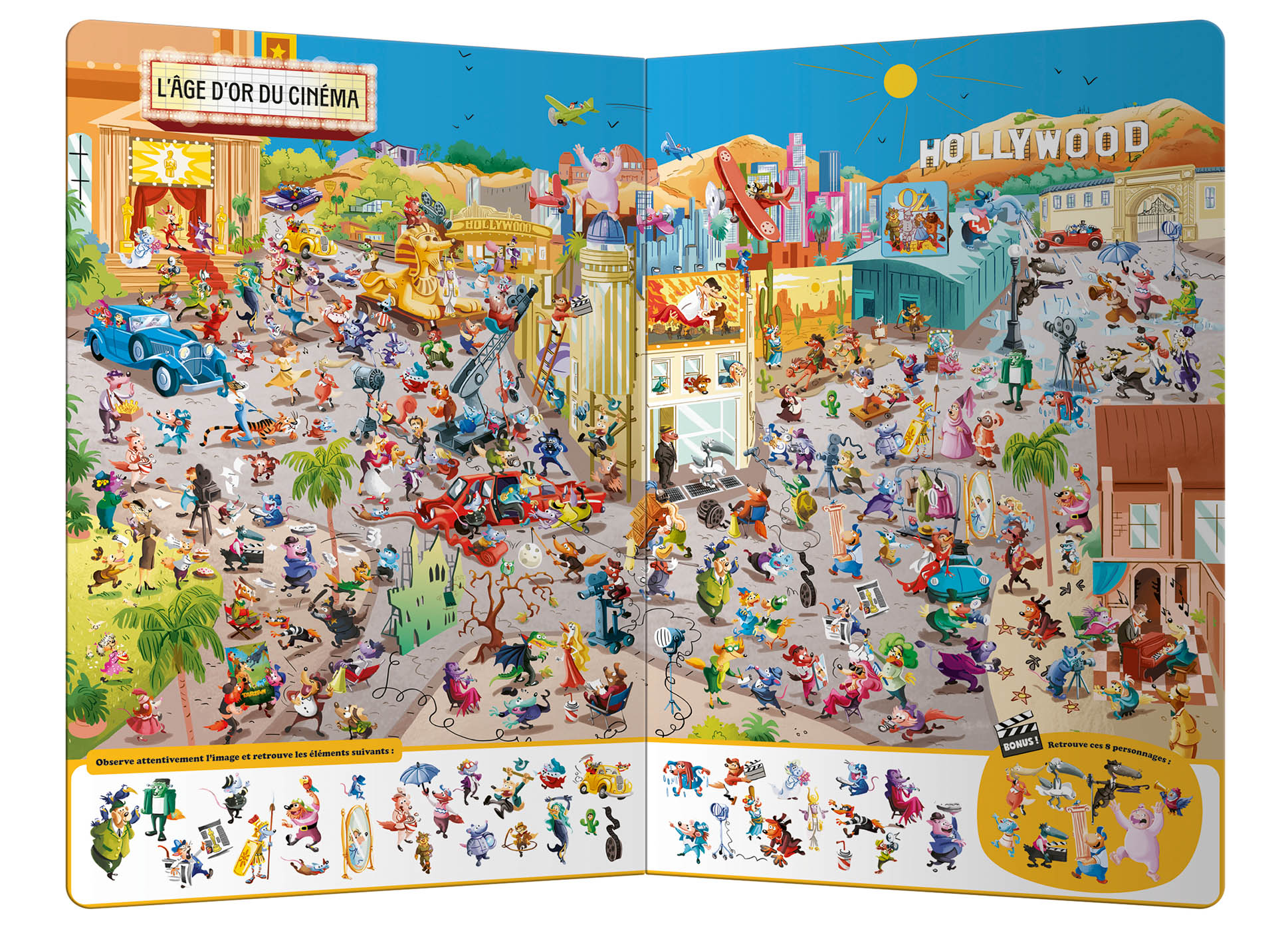 Cherche Et Trouve Géant - Loup - À Travers Le Temps