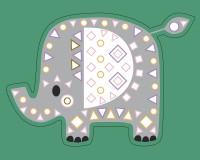 Mon Coffret D'artiste - Mes Gros Animaux En Mosaïques