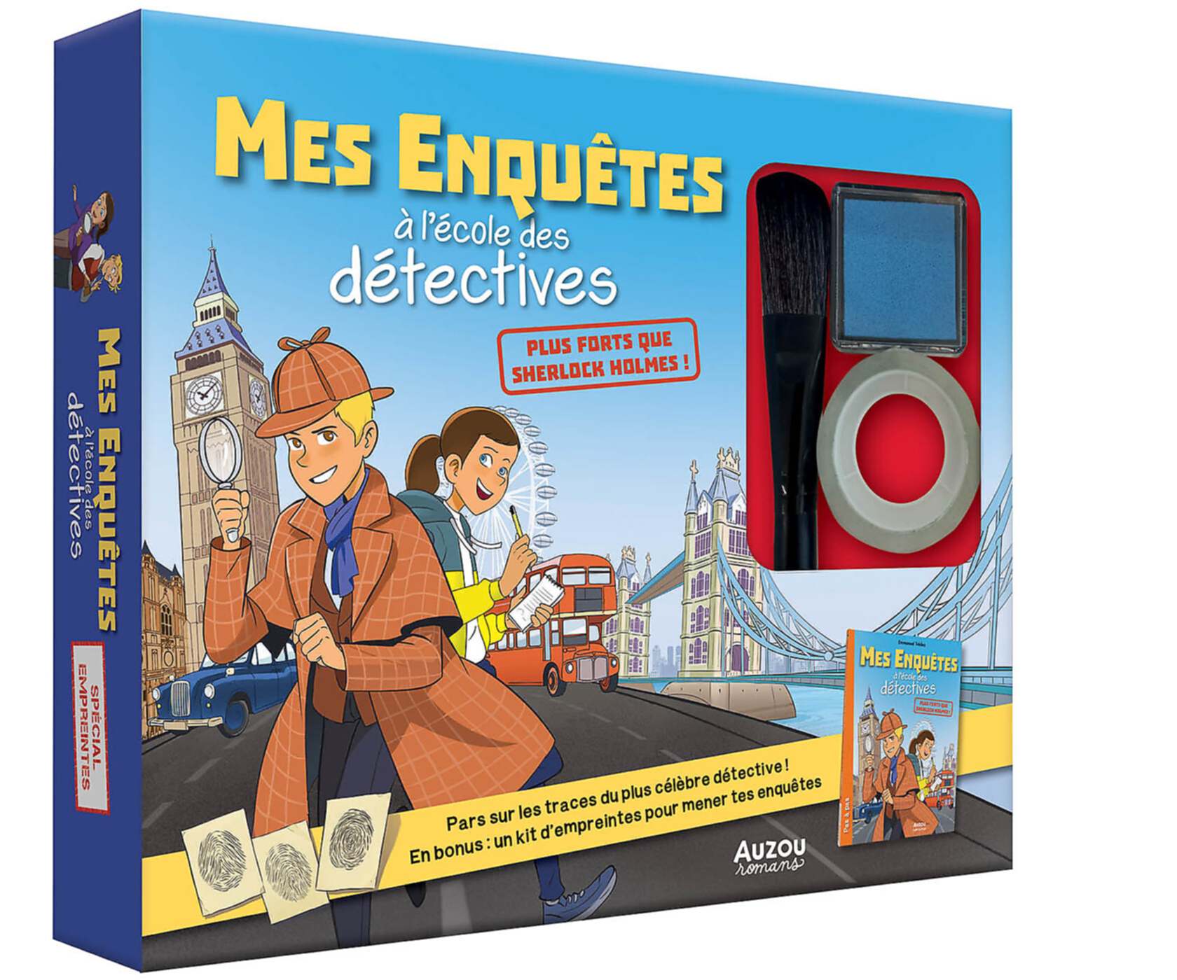 Coffret Mes Enquêtes À L'école Des Détectives - Plus Forts Que Sherlock Holmes !