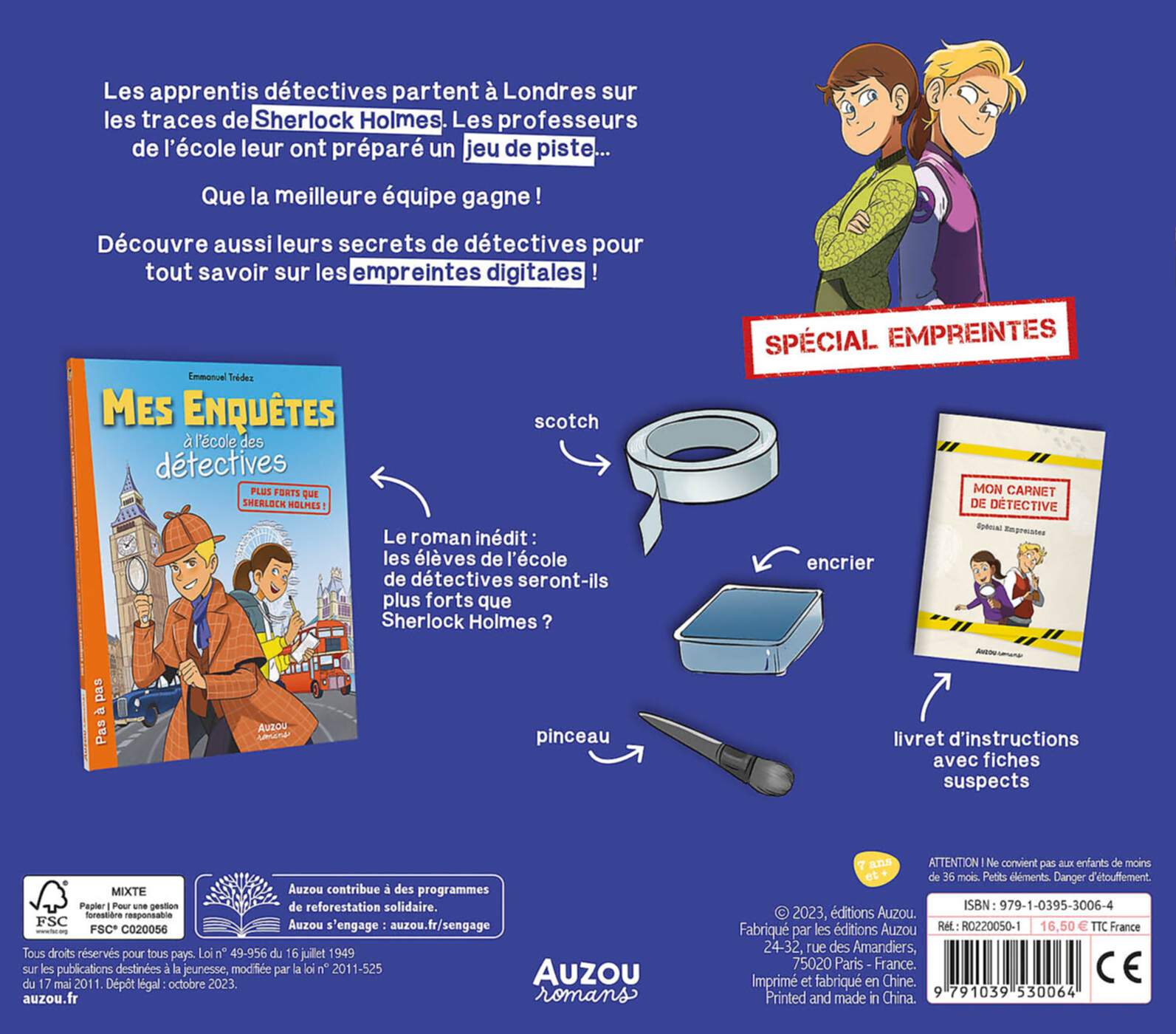 Coffret Mes Enquêtes À L'école Des Détectives - Plus Forts Que Sherlock Holmes !