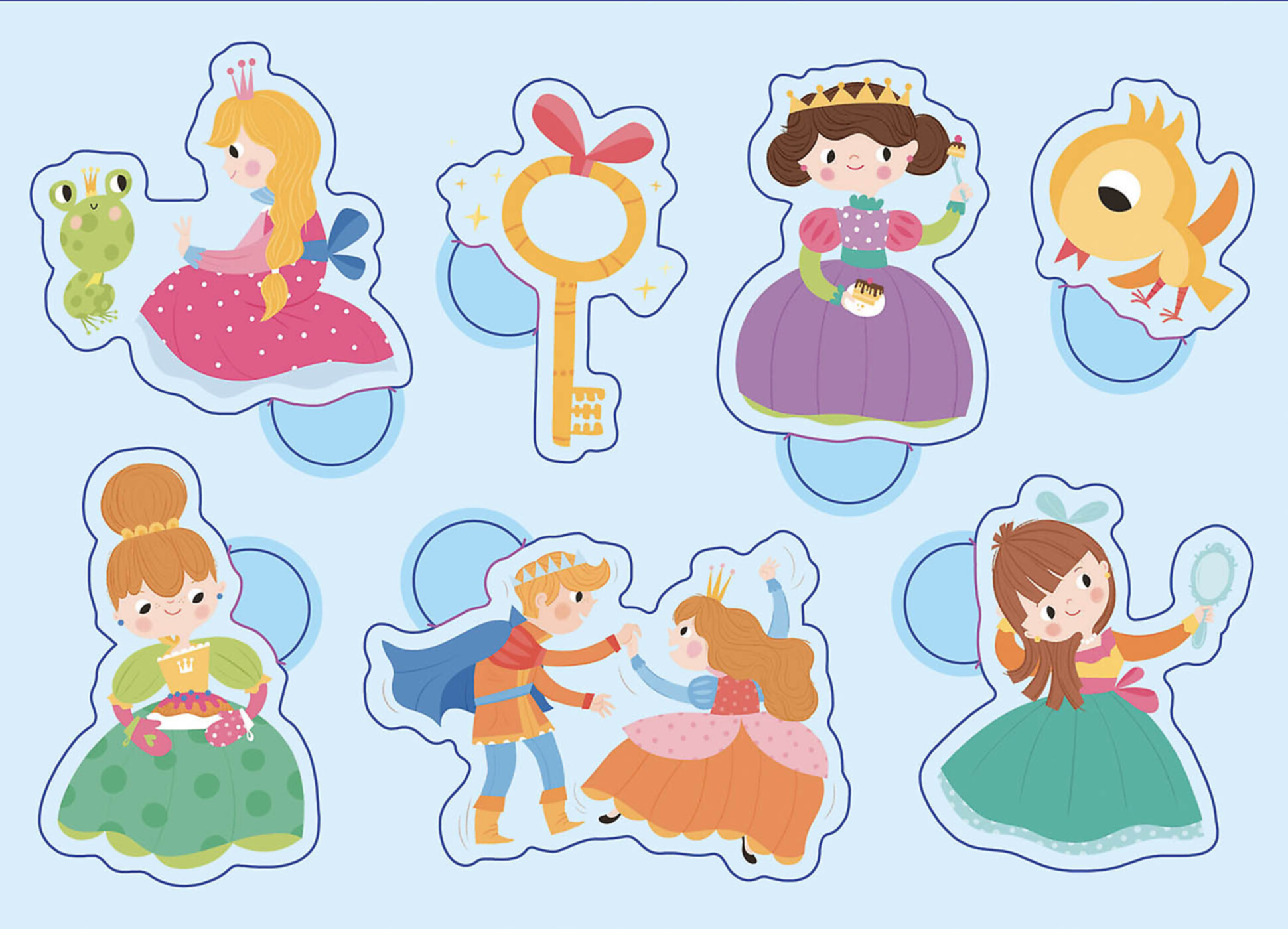 Ma Pochette De 100 Gommettes - Princesses