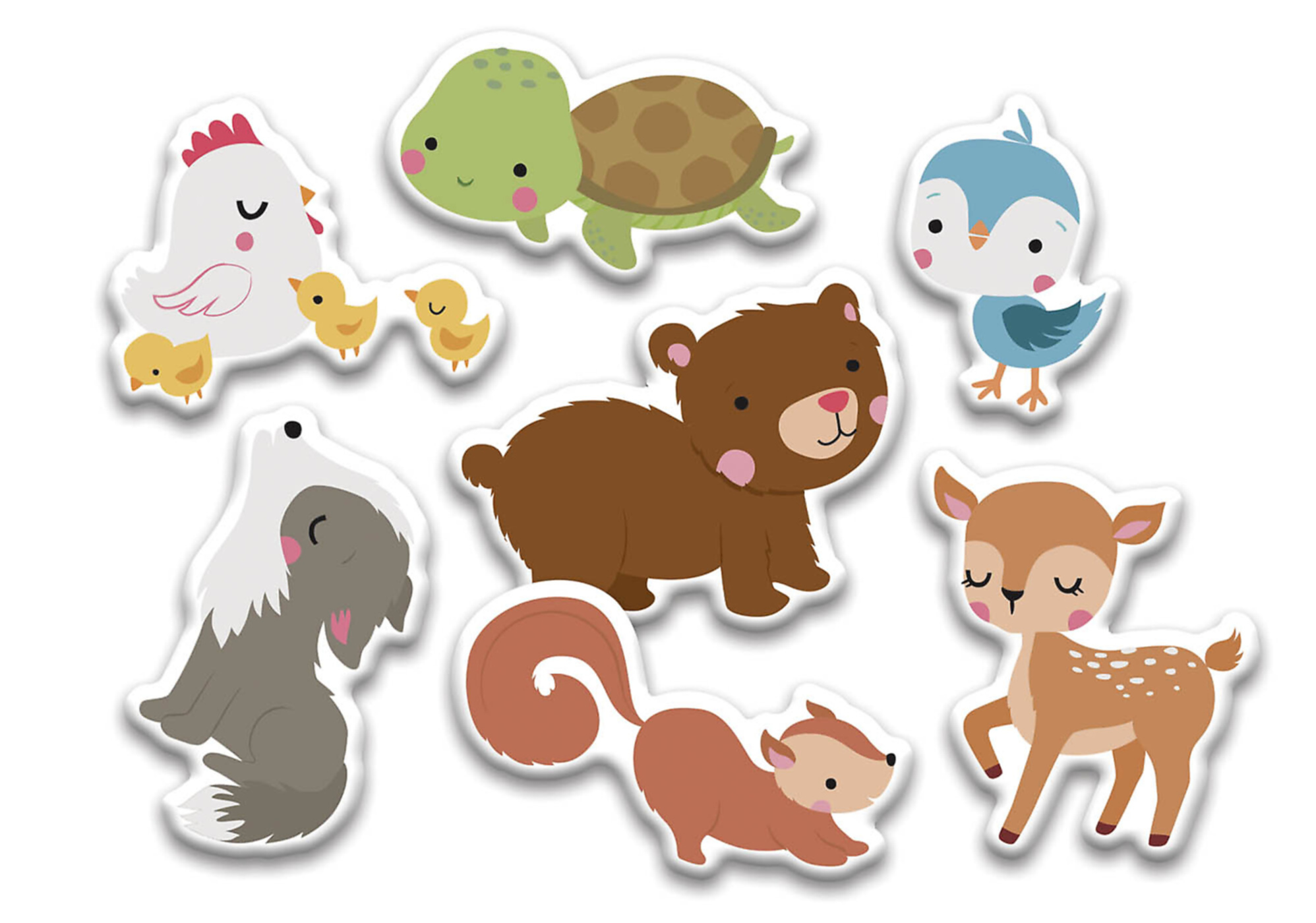 Mon Petit Coffret Aimanté - Les Bébés Animaux