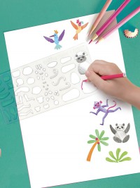 Je Dessine Pas À Pas Avec Le Griffographe - Dans La Jungle Je Dessine Pas À Pas Avec Le Griffographe - Dans La Jungle