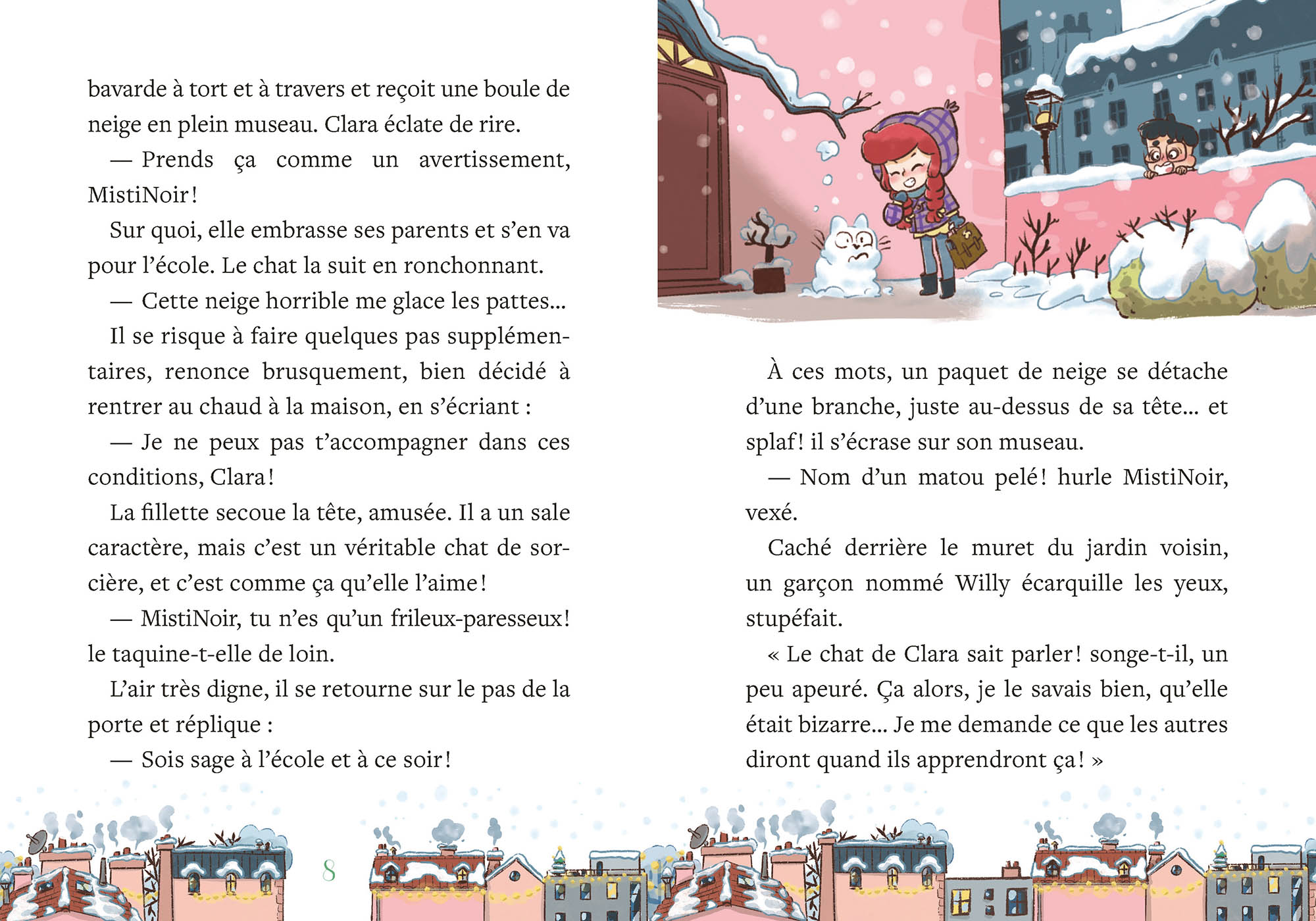 Mon Roman De L Avent - Le Noël De Clara La Petite Sorcière