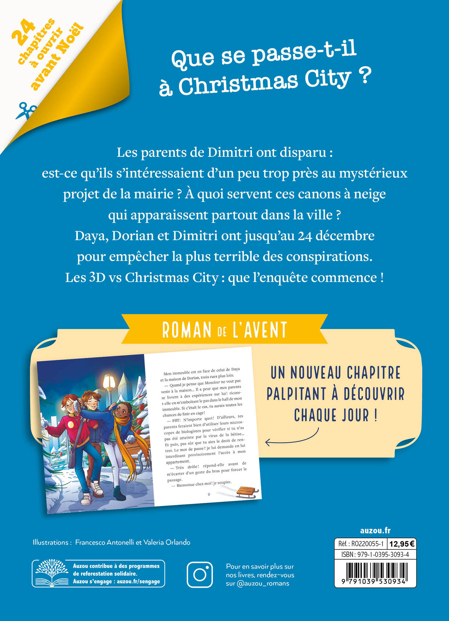 Roman De L Avent - Enquête À Christmas City