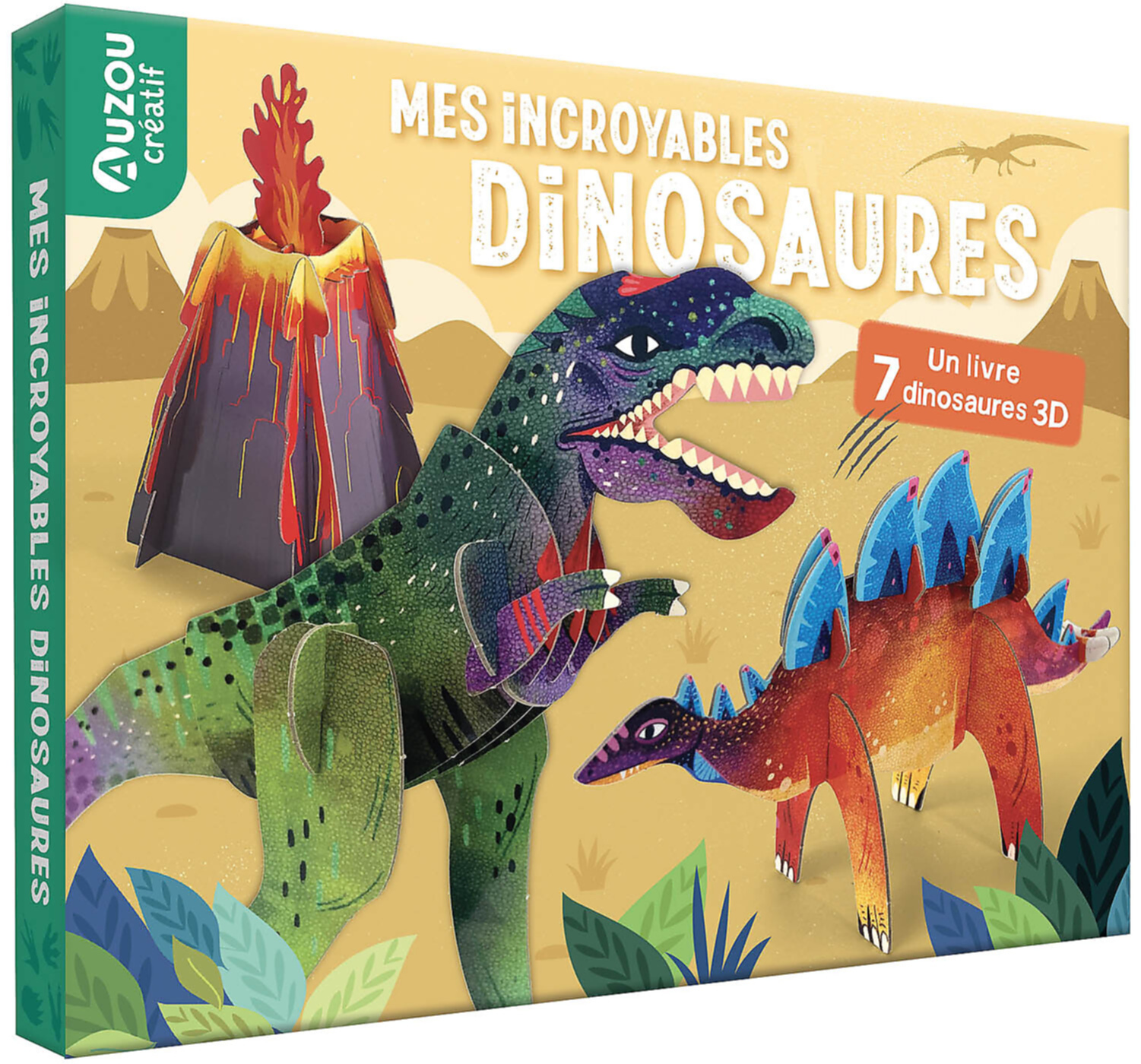 Mon Coffret D'artiste - Mes Dinosaures À Construire