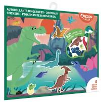 Ma pochette d'artiste - 200 autocollants dinosaures