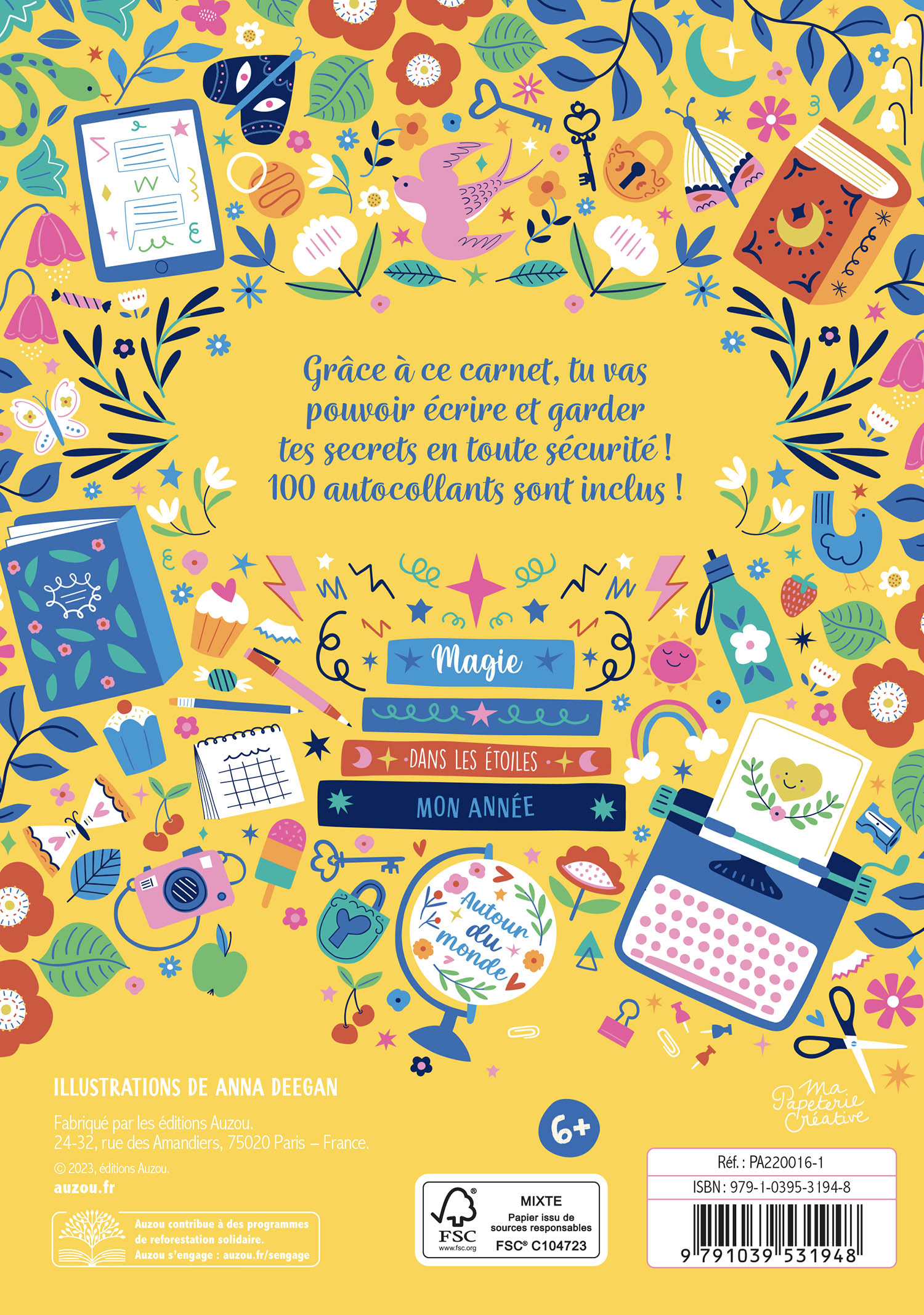 Mon Carnet Secret - Mon Année Secrète