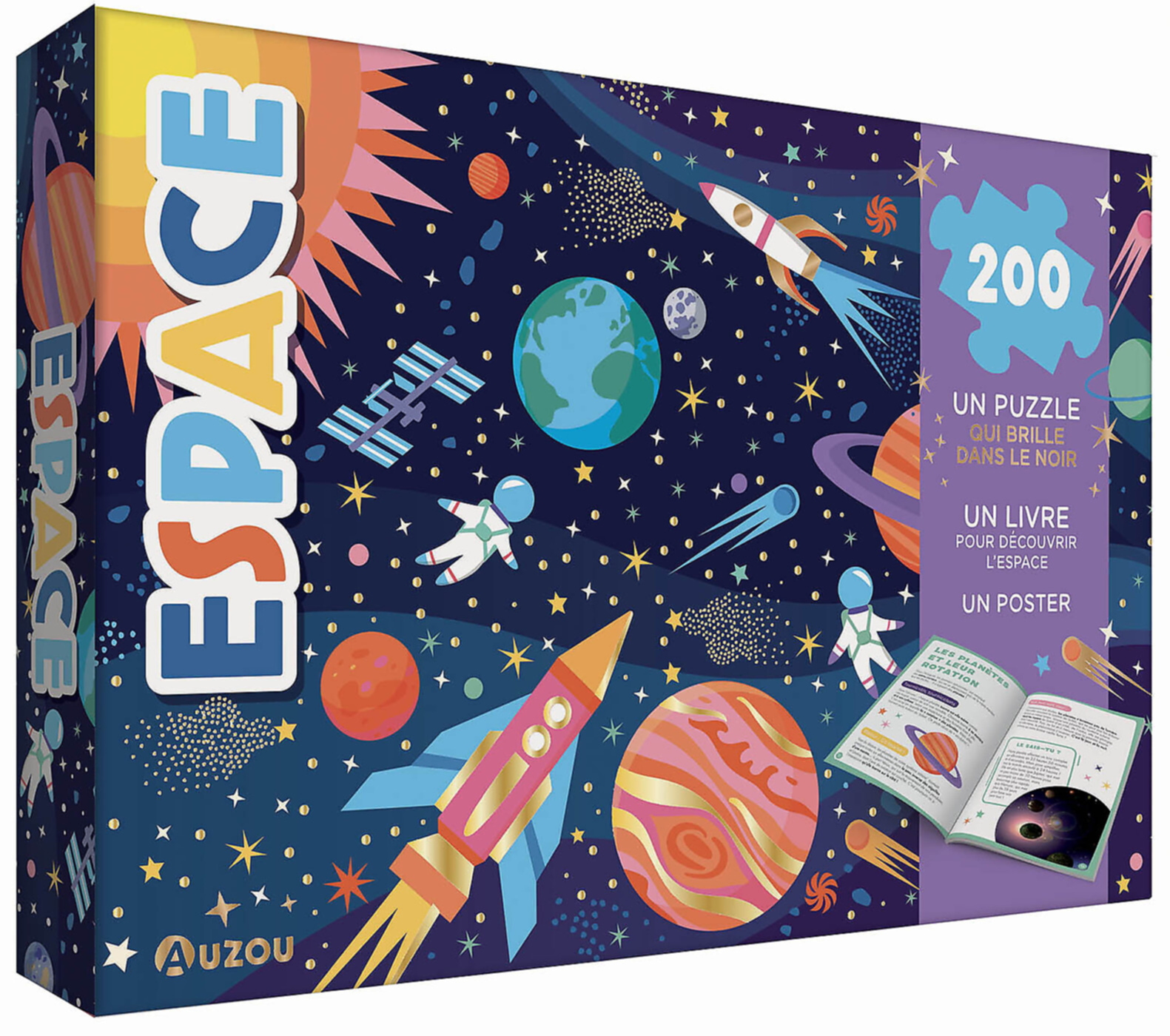 Espace : Un Puzzle - Un Livre - Un Poster
