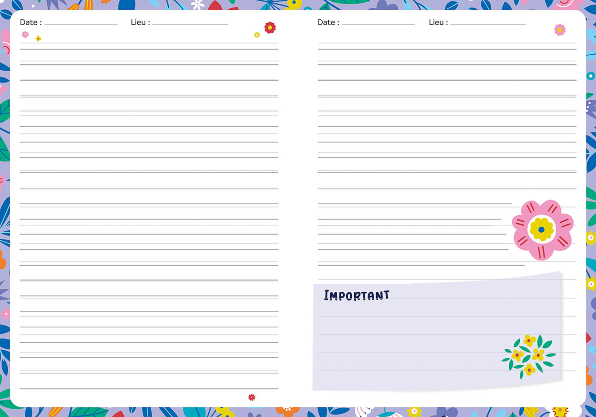 Mon Carnet Secret - Sequins Réversibles