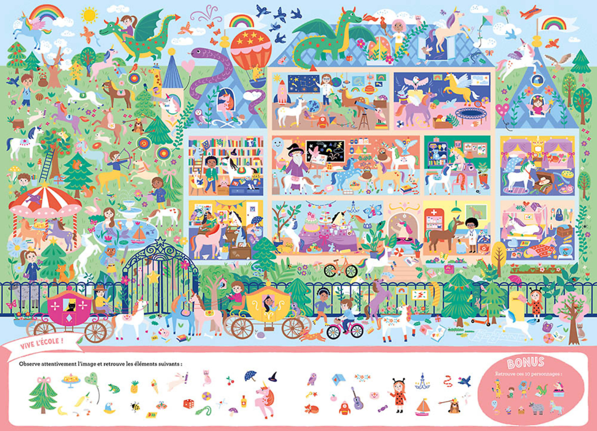 Cherche Et Trouve Géant - Au Royaume Des Licornes Cherche Et Trouve Géant - Au Royaume Des Licornes