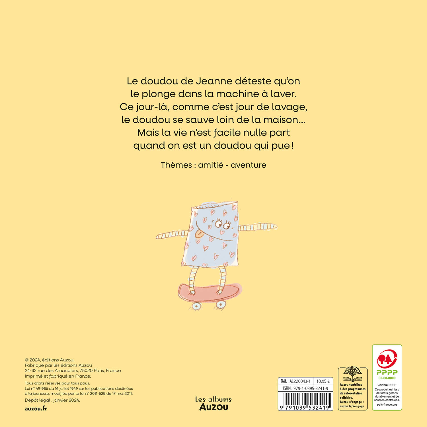 Le Doudou Qui Ne Sentait Pas Bon
