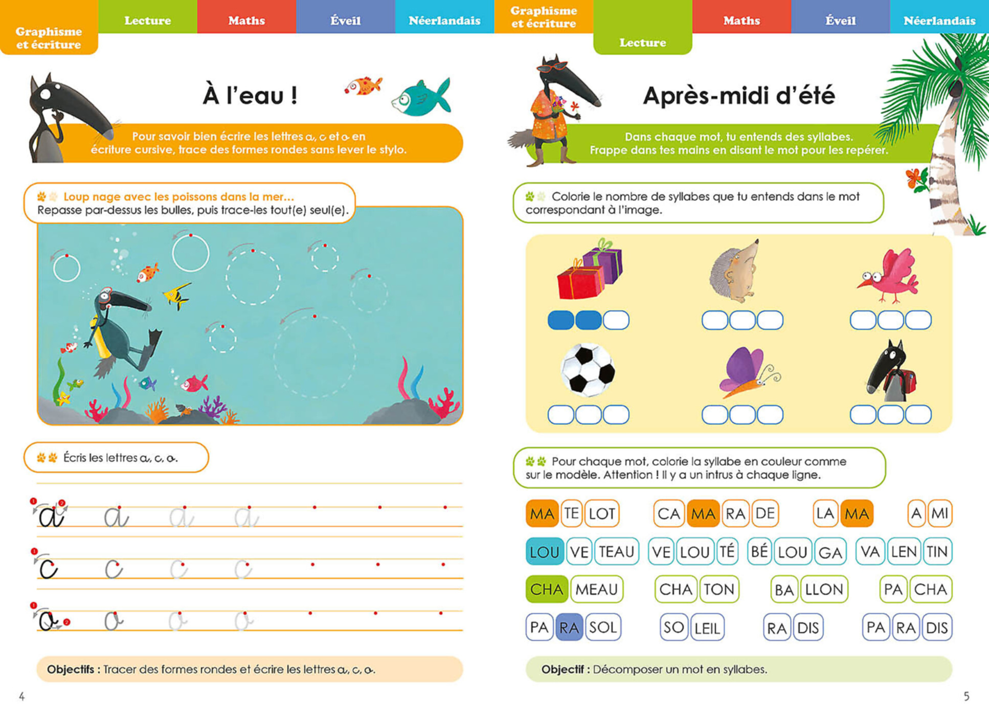 Je Rentre En 1Re Primaire Avec Loup Je Rentre En 1Re Primaire Avec Loup