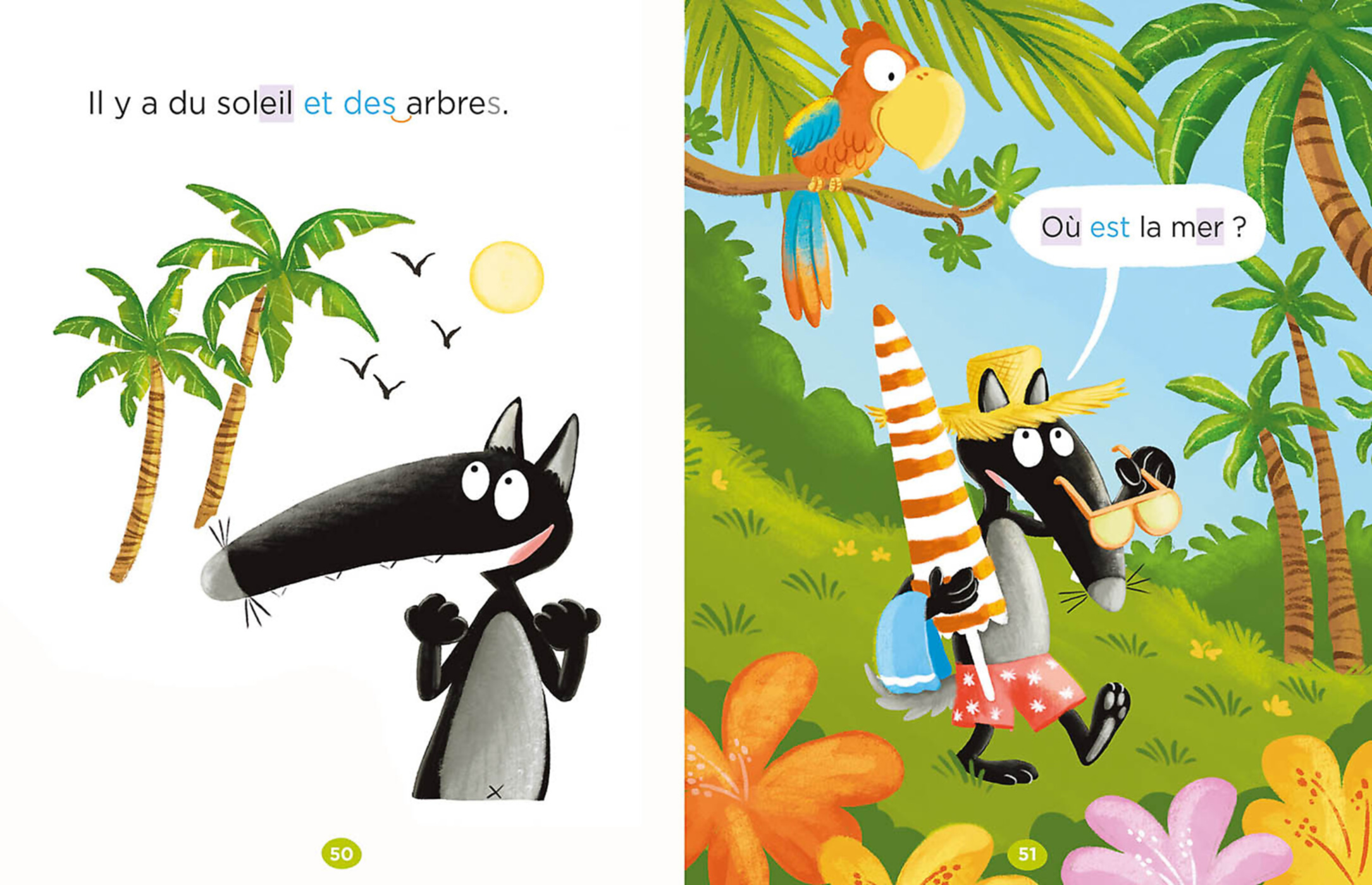 Mes Lectures Du Cp Avec Loup - Niveau 1 - 4 Histoires Pour Voyager