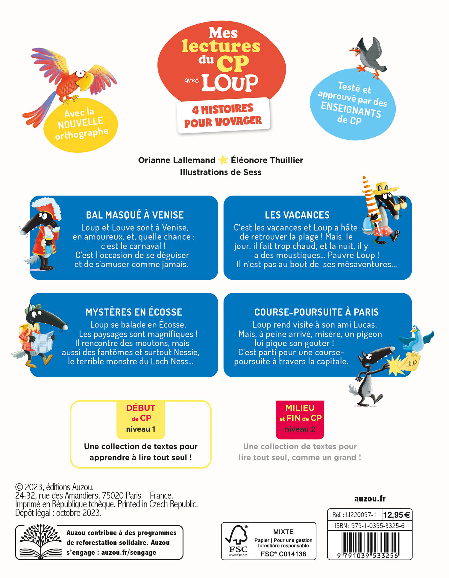 Mes Lectures Du Cp Avec Loup - Niveau 1 - 4 Histoires Pour Voyager Mes Lectures Du Cp Avec Loup - Niveau 1 - 4 Histoires Pour Voyager