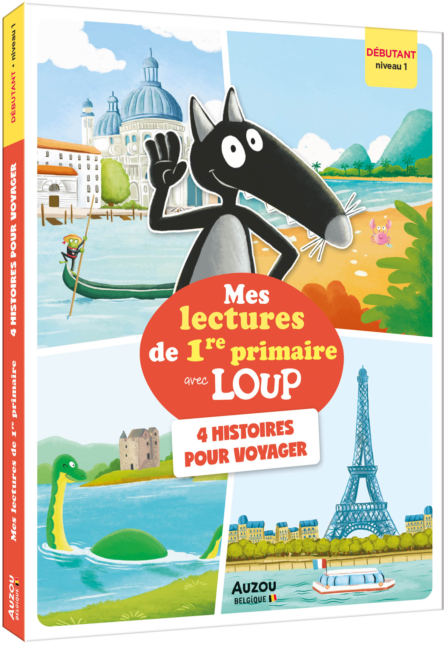 Mes Lectures De 1Re Primaire Avec Loup - Niveau 1 - 4 Histoires Pour Voyager Mes Lectures De 1Re Primaire Avec Loup - Niveau 1 - 4 Histoires Pour Voyager