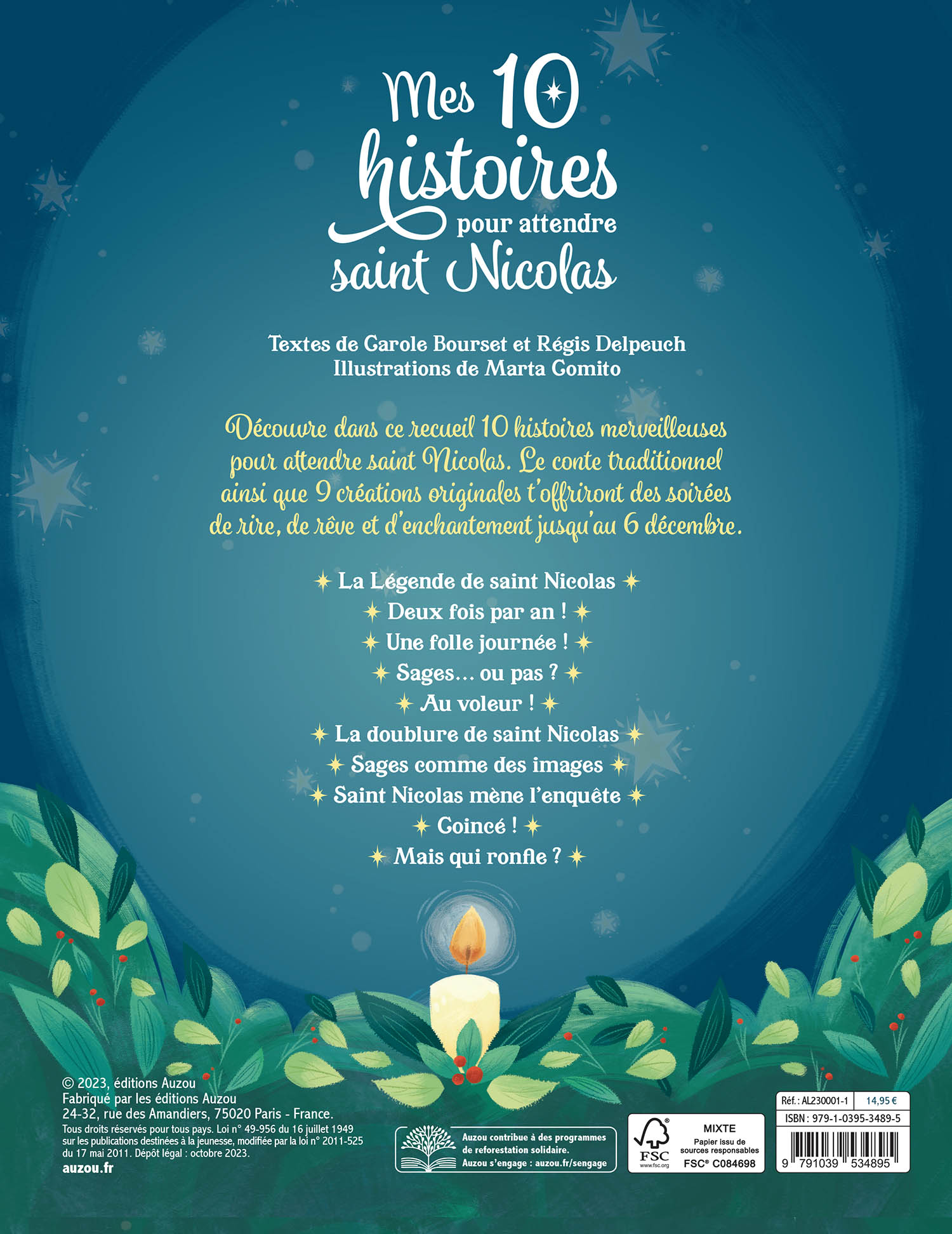 10 Histoires Pour Attendre Saint Nicolas