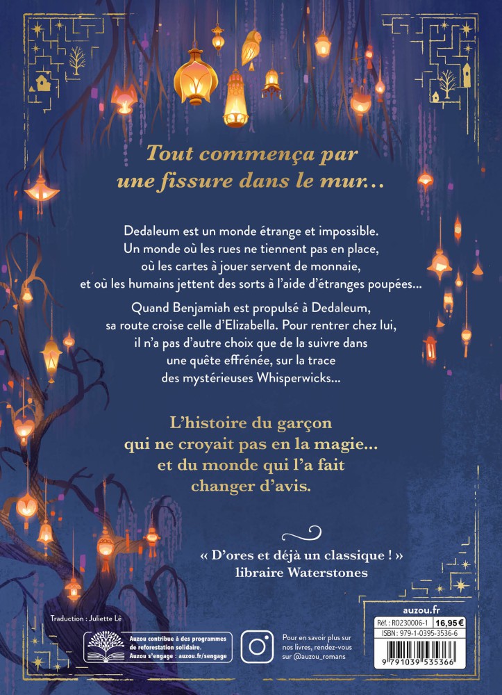 Les Whisperwicks - Tome 1 - Le Labyrinthe Sans Fin