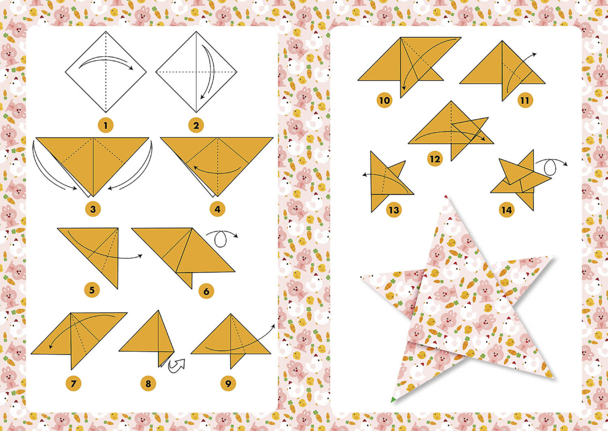 Ma Pochette D'artiste - Mes Origamis Kawaii Ma Pochette D'artiste - Mes Origamis Kawaii