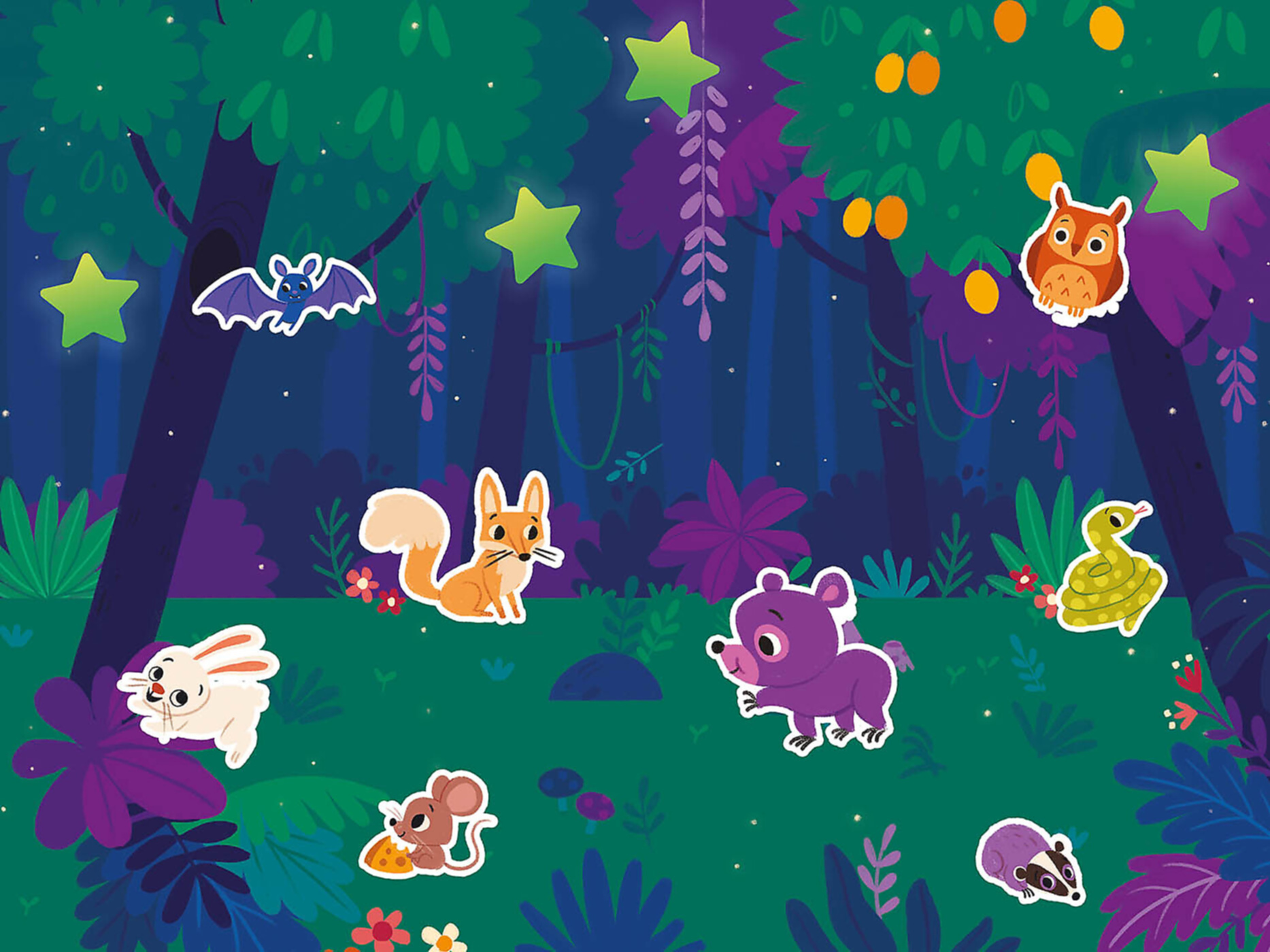 Ma Pochette D'artiste - Mes 200 Autocollants Phosphorescents