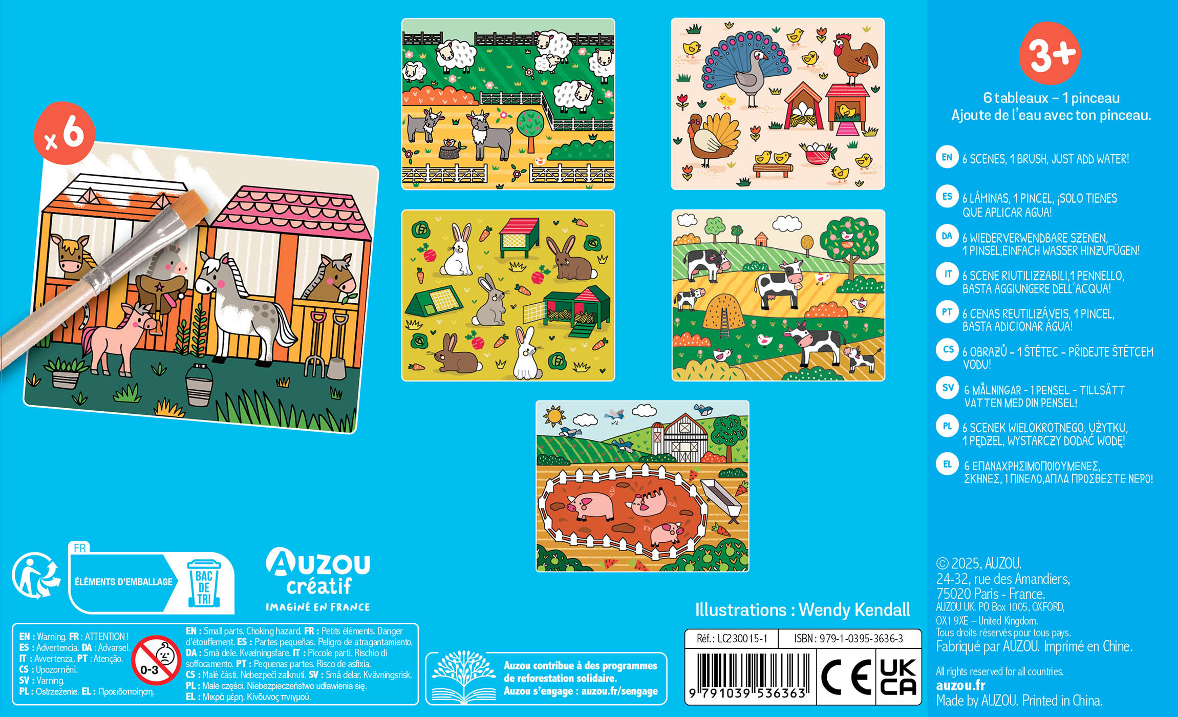 Ma Pochette D'artiste - Peinture Magique - À La Ferme