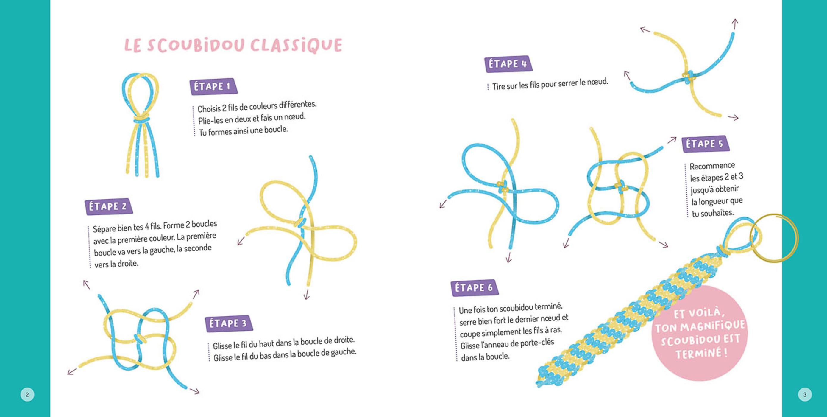 Mon Coffret D'artiste - Mes Scoubidous À Paillettes