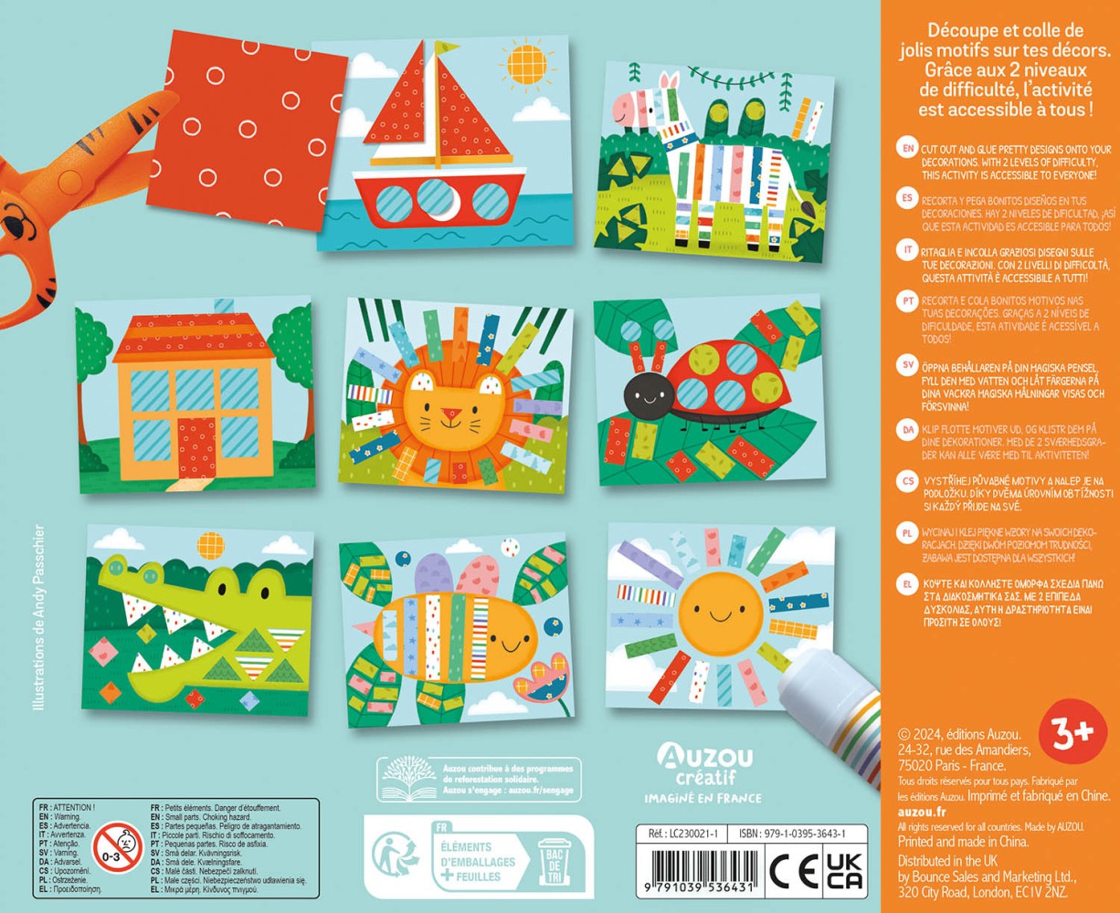 Mon Coffret D'artiste - J'apprends À Découper Mon Coffret D'artiste - J'apprends À Découper