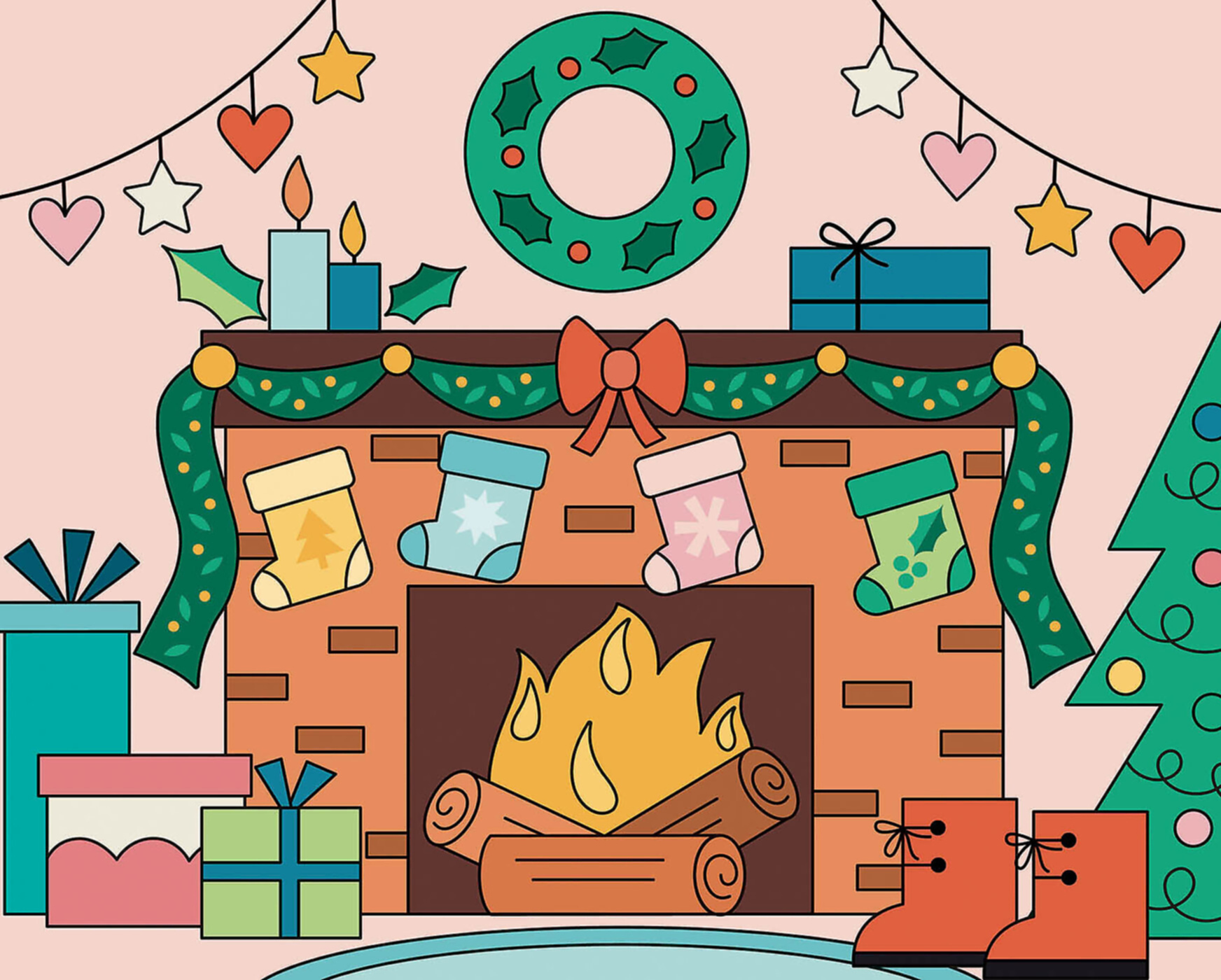 Mon Coffret D'artiste - Mes Premières Peintures Magiques De Noël