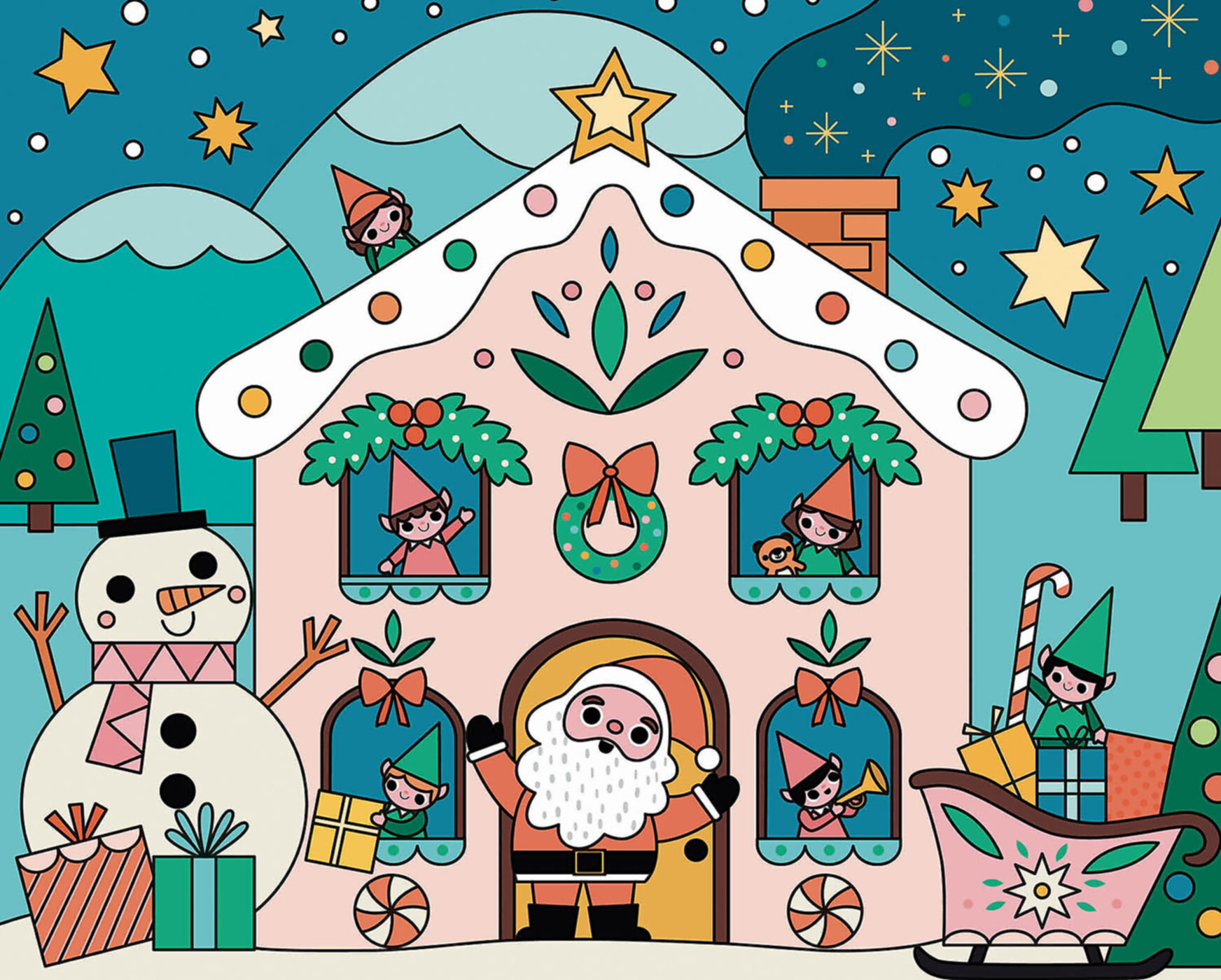 Mon Coffret D'artiste - Mes Premières Peintures Magiques De Noël