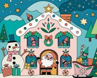 Mon Coffret D'artiste - Mes Premières Peintures Magiques De Noël