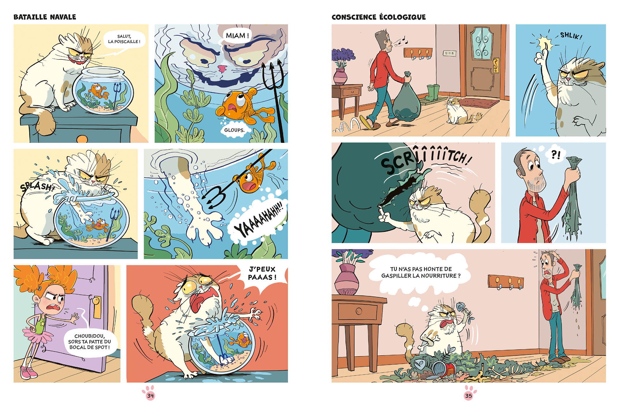 Chat Moche - Tome 1 - J'aime Pas Ma Famille