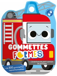 Gommettes formes - L'aventure de petit camion de pompier