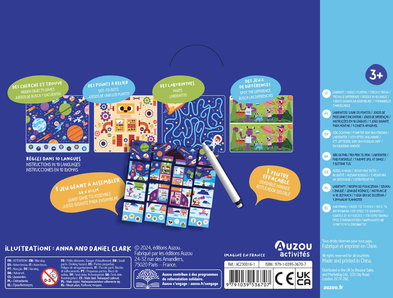 Ma Pochette De Jeux - 20 Jeux Dans L'espace !