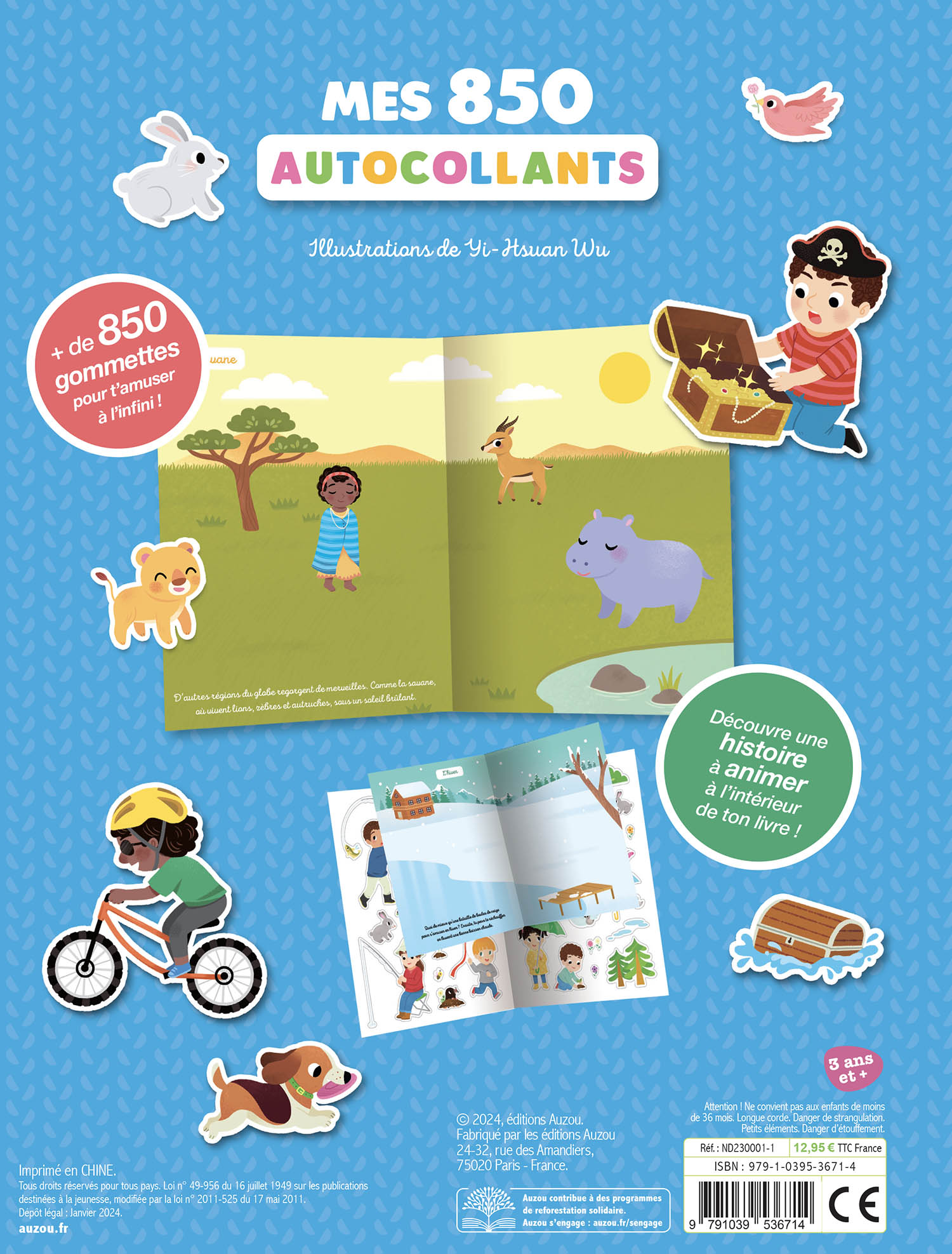 Mes Tout Premiers Autocollants - Mes 850 Autocollants (2024) Nd