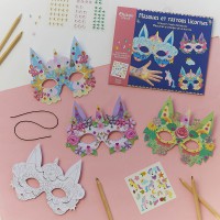 Ma Pochette D'artiste - Masques Et Tattoos Licornes Ma Pochette D'artiste - Masques Et Tattoos Licornes