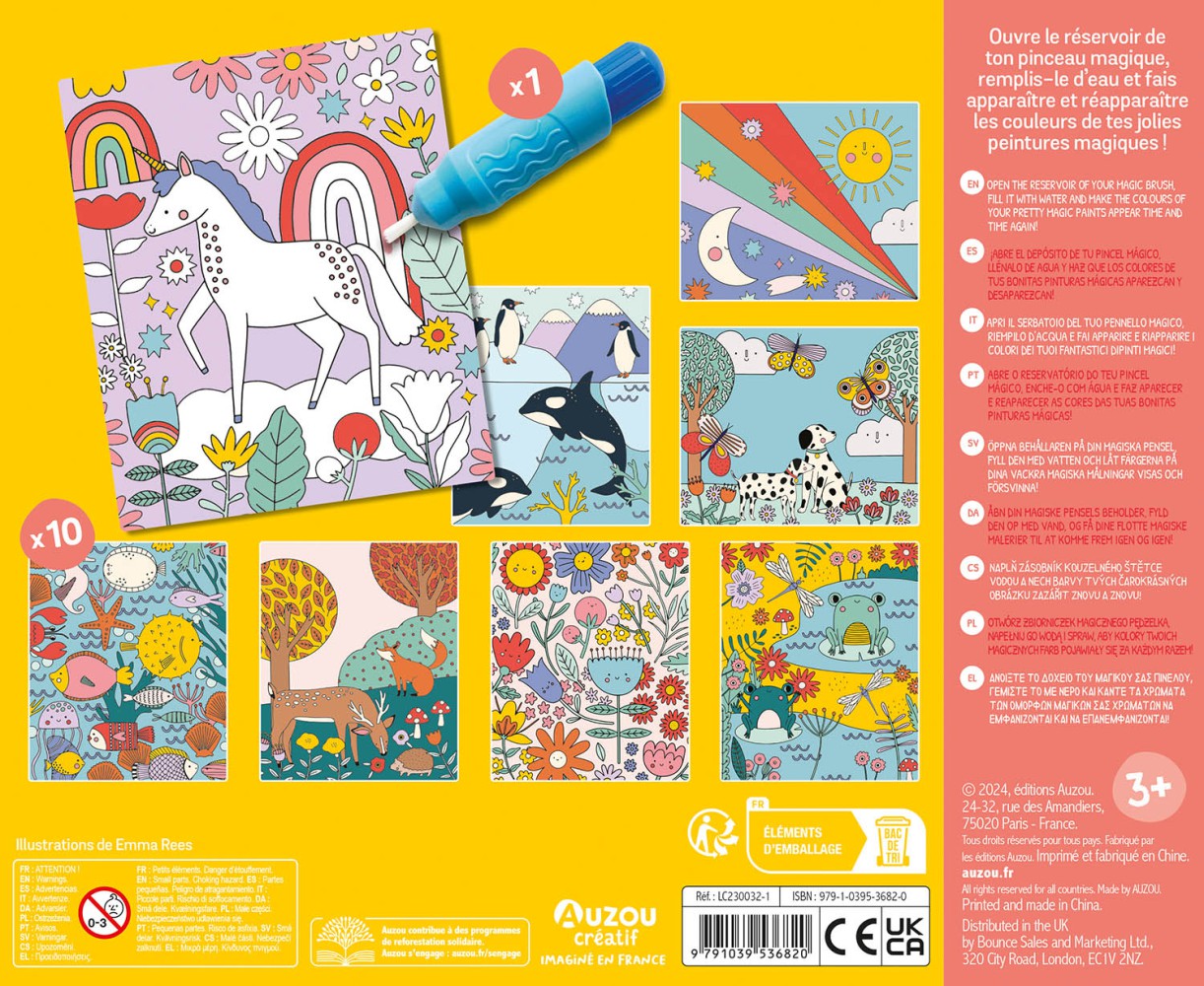 Mon Coffret D'artiste - Mes Premières Peintures Magiques Mon Coffret D'artiste - Mes Premières Peintures Magiques