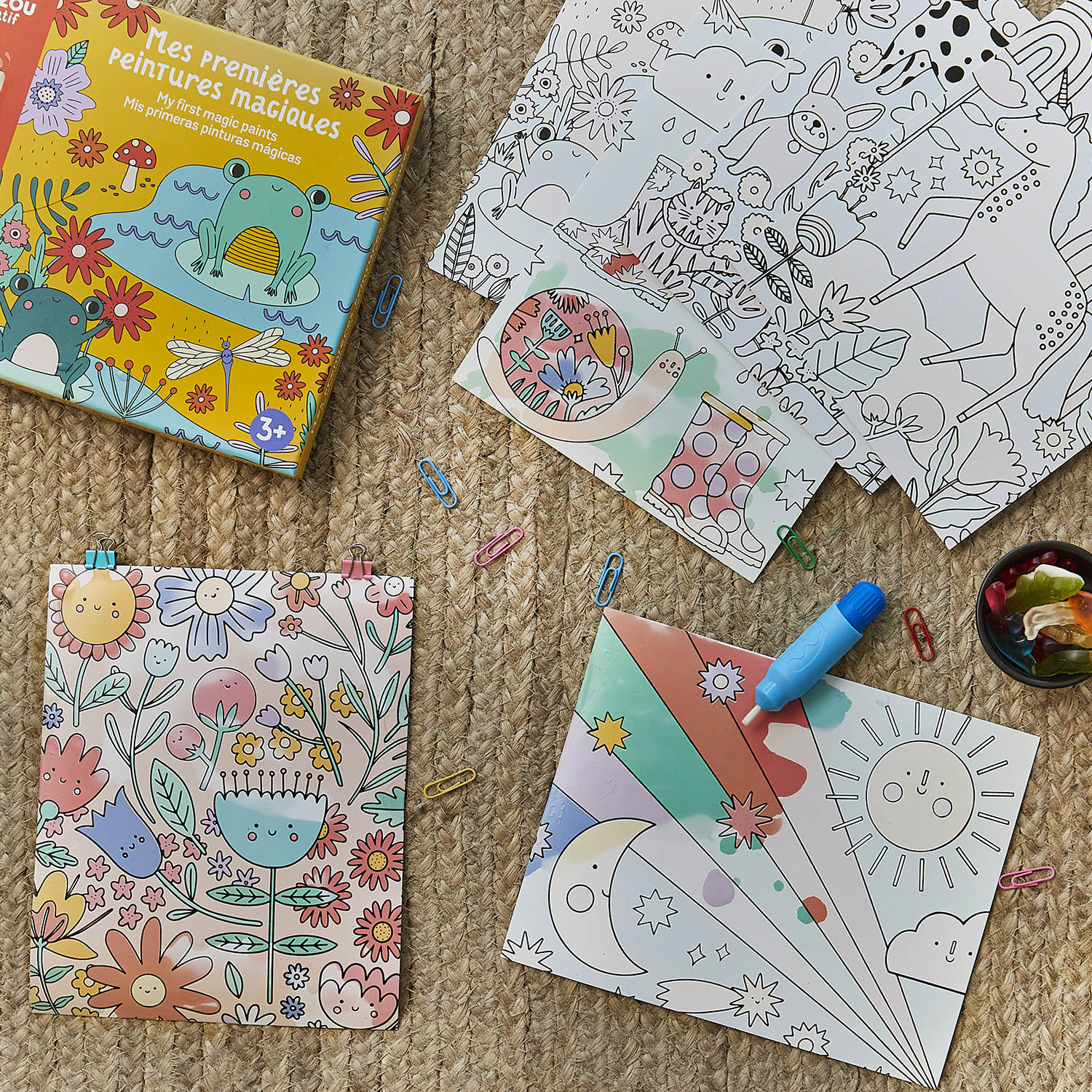 Mon Coffret D'artiste - Mes Premières Peintures Magiques