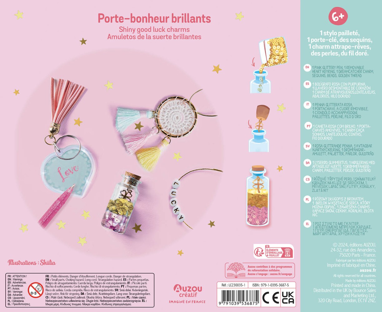 Mon Coffret D'artiste - Mes Porte-Bonheur Brillants Mon Coffret D'artiste - Mes Porte-Bonheur Brillants